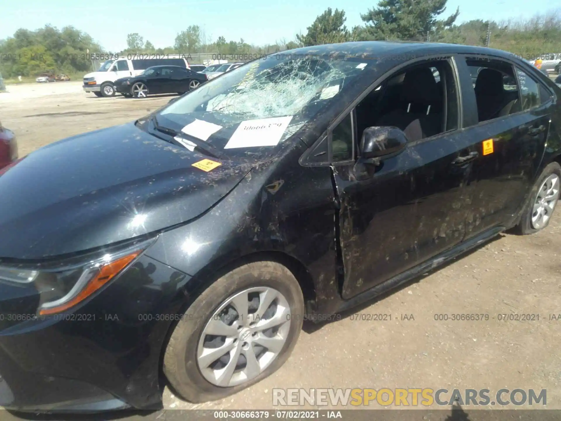 6 Photograph of a damaged car JTDEPMAE4MJ147697 TOYOTA COROLLA 2021