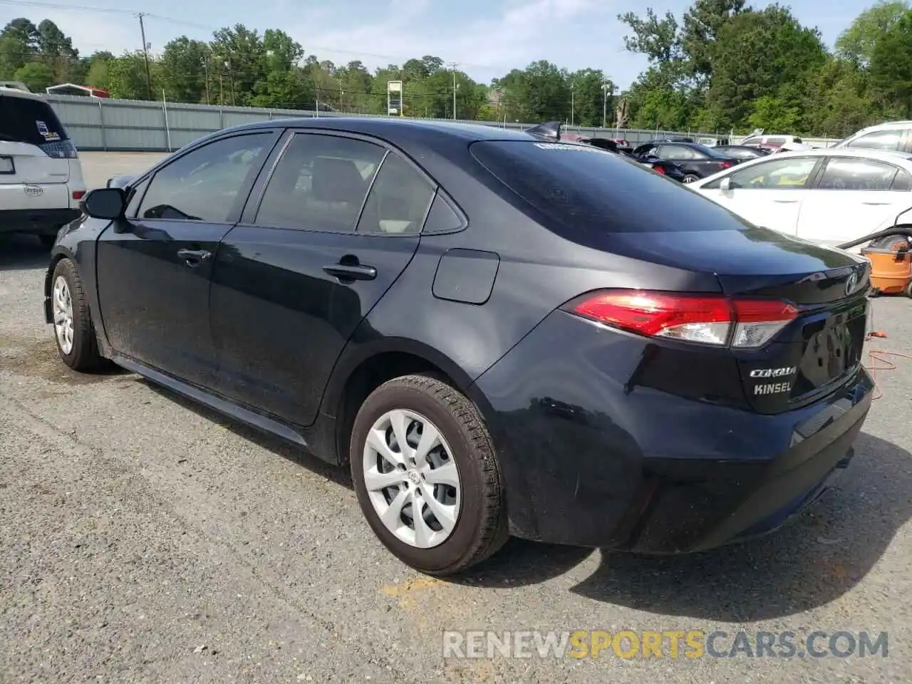 3 Photograph of a damaged car JTDEPMAE4MJ147702 TOYOTA COROLLA 2021