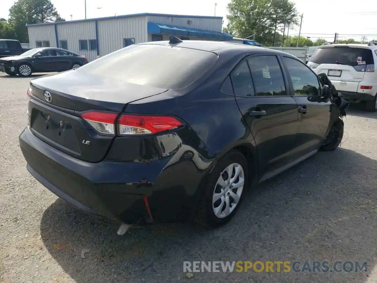 4 Photograph of a damaged car JTDEPMAE4MJ147702 TOYOTA COROLLA 2021