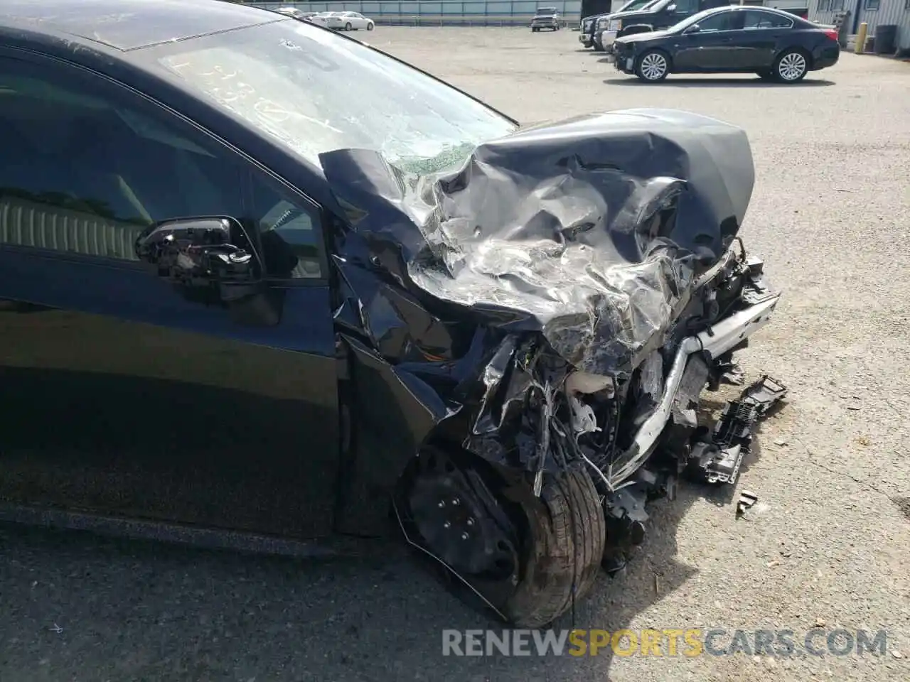 9 Photograph of a damaged car JTDEPMAE4MJ147702 TOYOTA COROLLA 2021