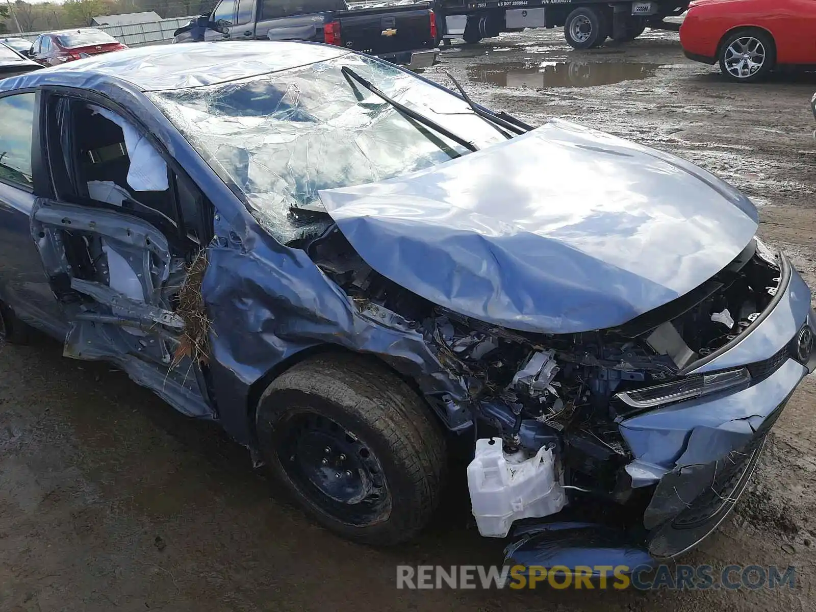 9 Photograph of a damaged car JTDEPMAE4MJ147750 TOYOTA COROLLA 2021