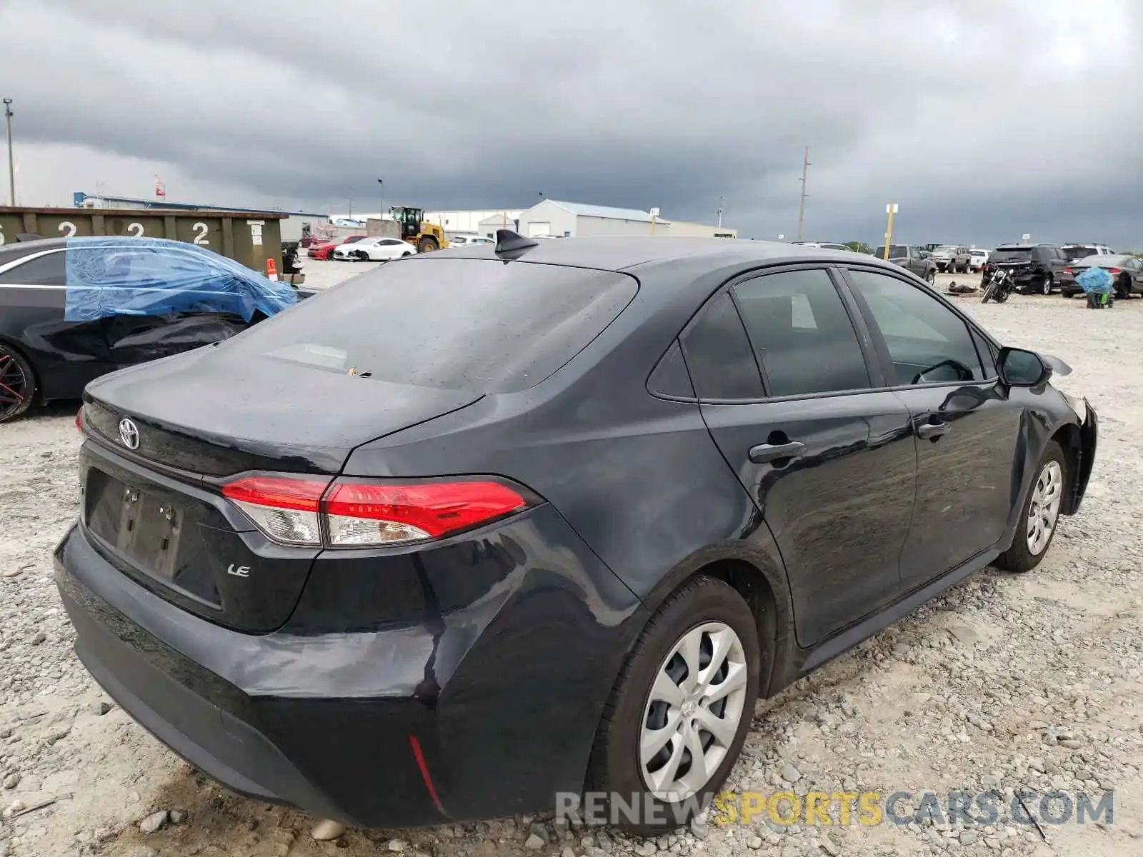 4 Photograph of a damaged car JTDEPMAE4MJ148221 TOYOTA COROLLA 2021