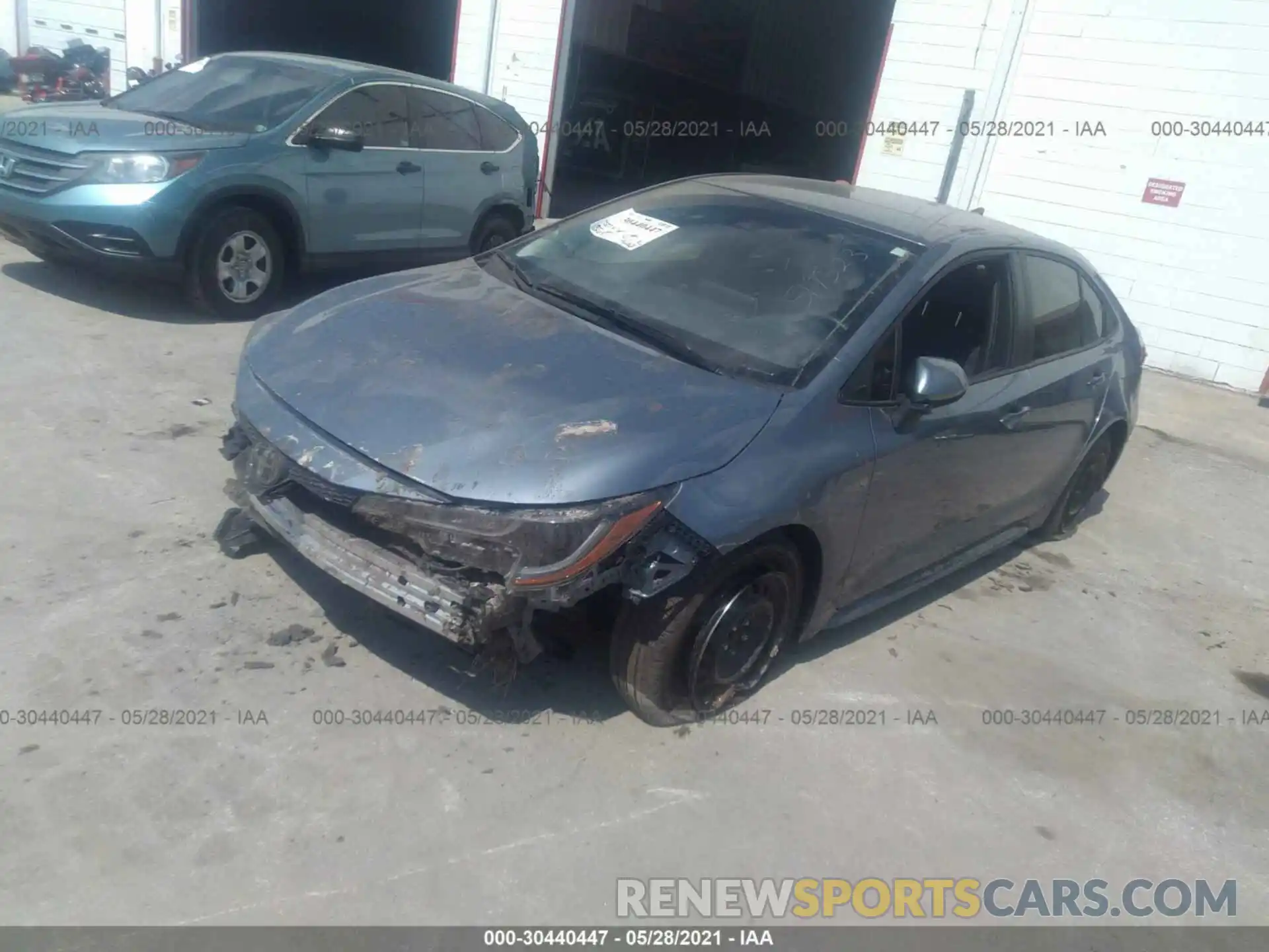 2 Photograph of a damaged car JTDEPMAE4MJ149840 TOYOTA COROLLA 2021