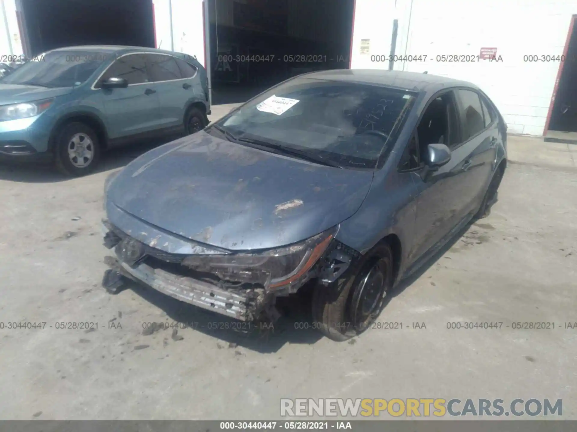 6 Photograph of a damaged car JTDEPMAE4MJ149840 TOYOTA COROLLA 2021