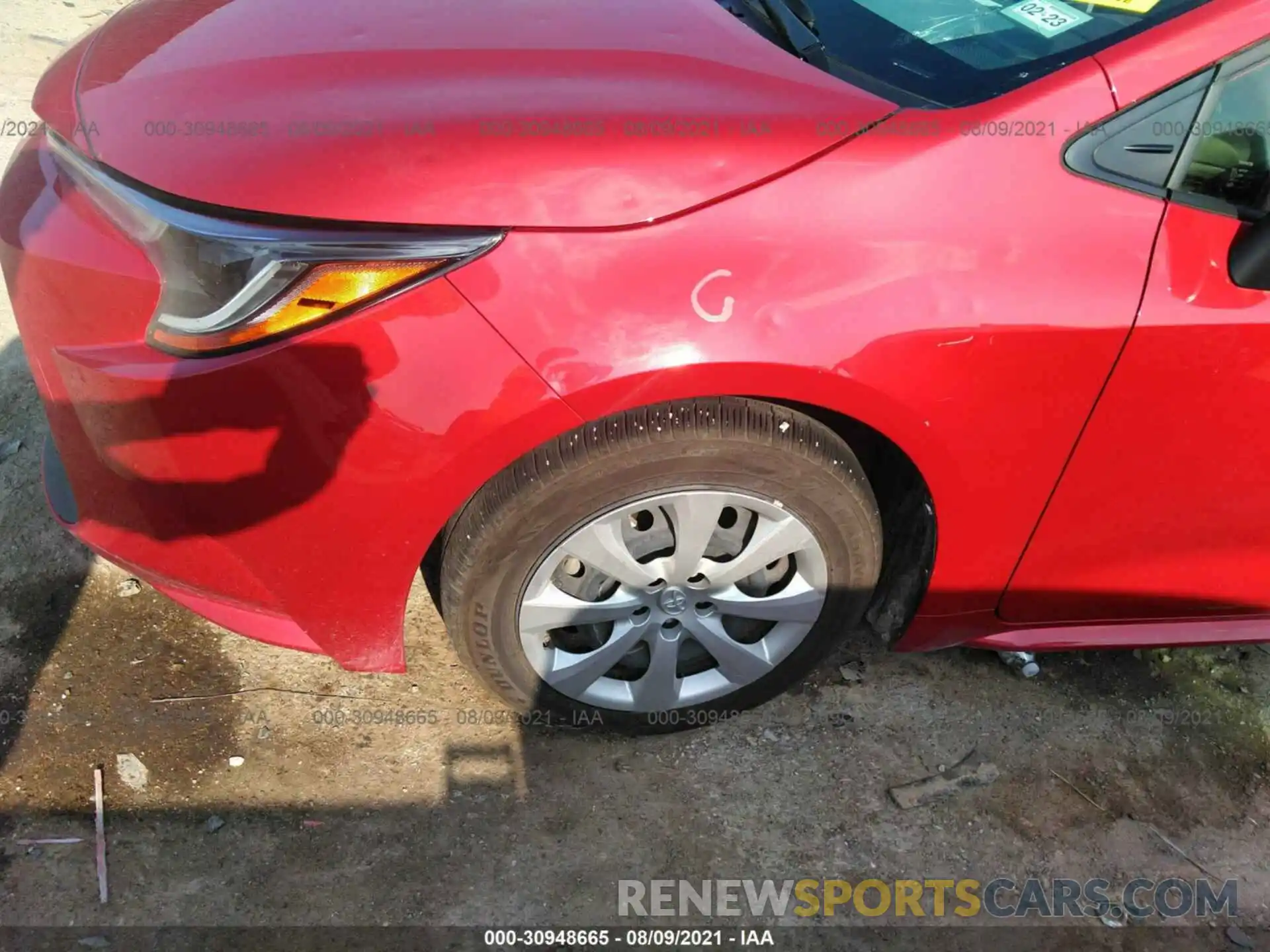 12 Photograph of a damaged car JTDEPMAE4MJ150132 TOYOTA COROLLA 2021