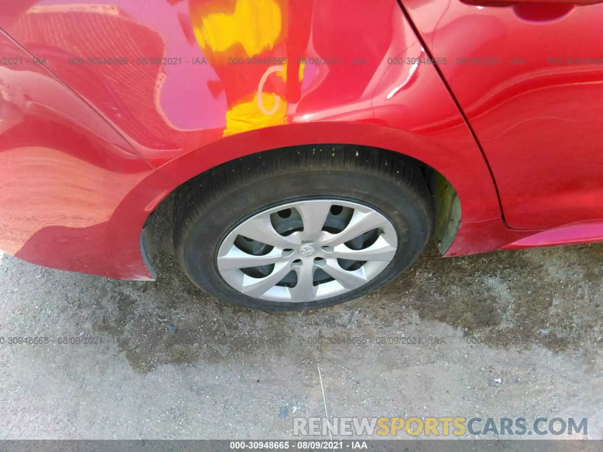 15 Photograph of a damaged car JTDEPMAE4MJ150132 TOYOTA COROLLA 2021