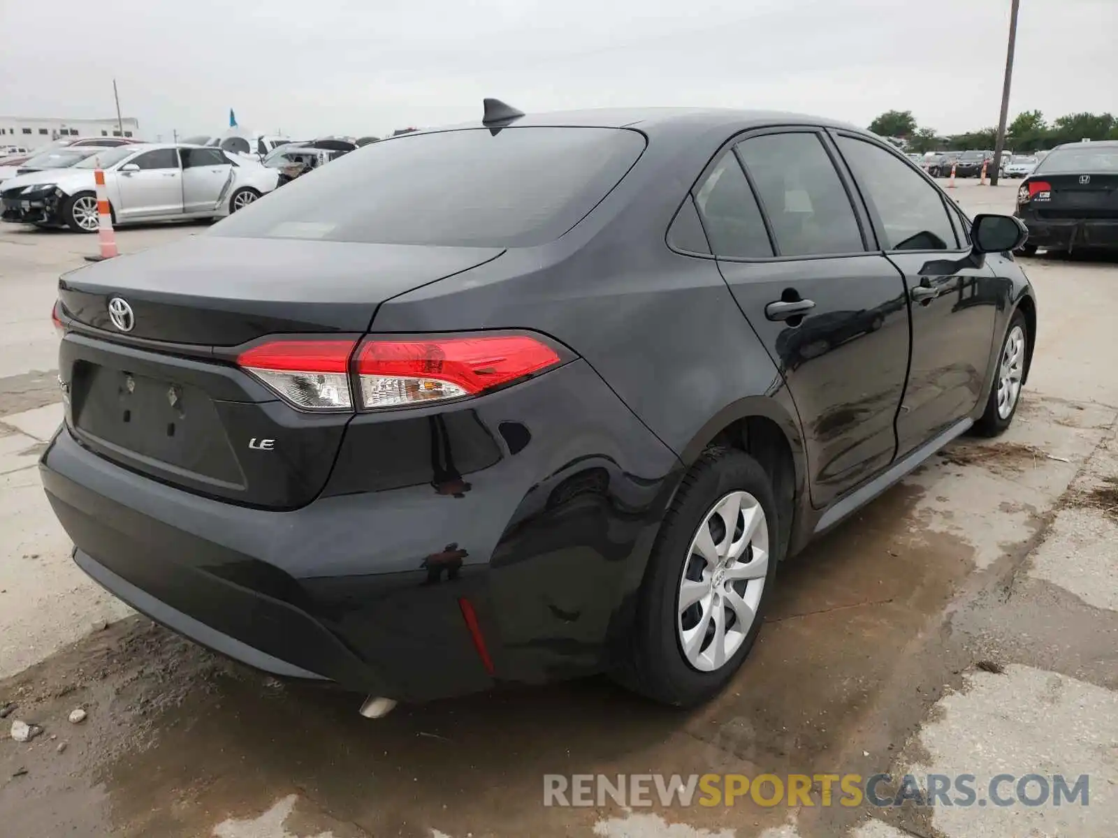 4 Photograph of a damaged car JTDEPMAE4MJ150339 TOYOTA COROLLA 2021