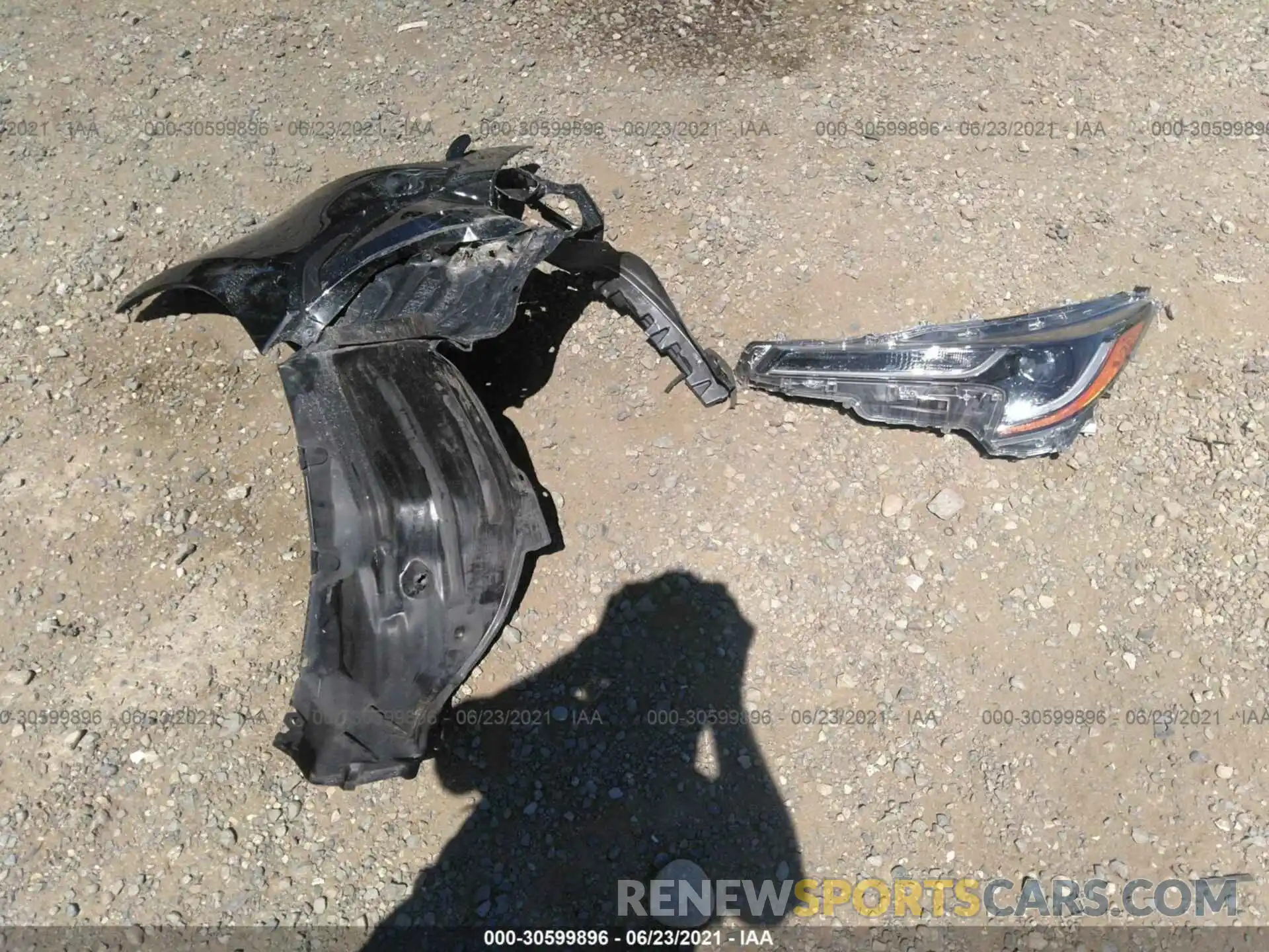 12 Photograph of a damaged car JTDEPMAE4MJ151099 TOYOTA COROLLA 2021