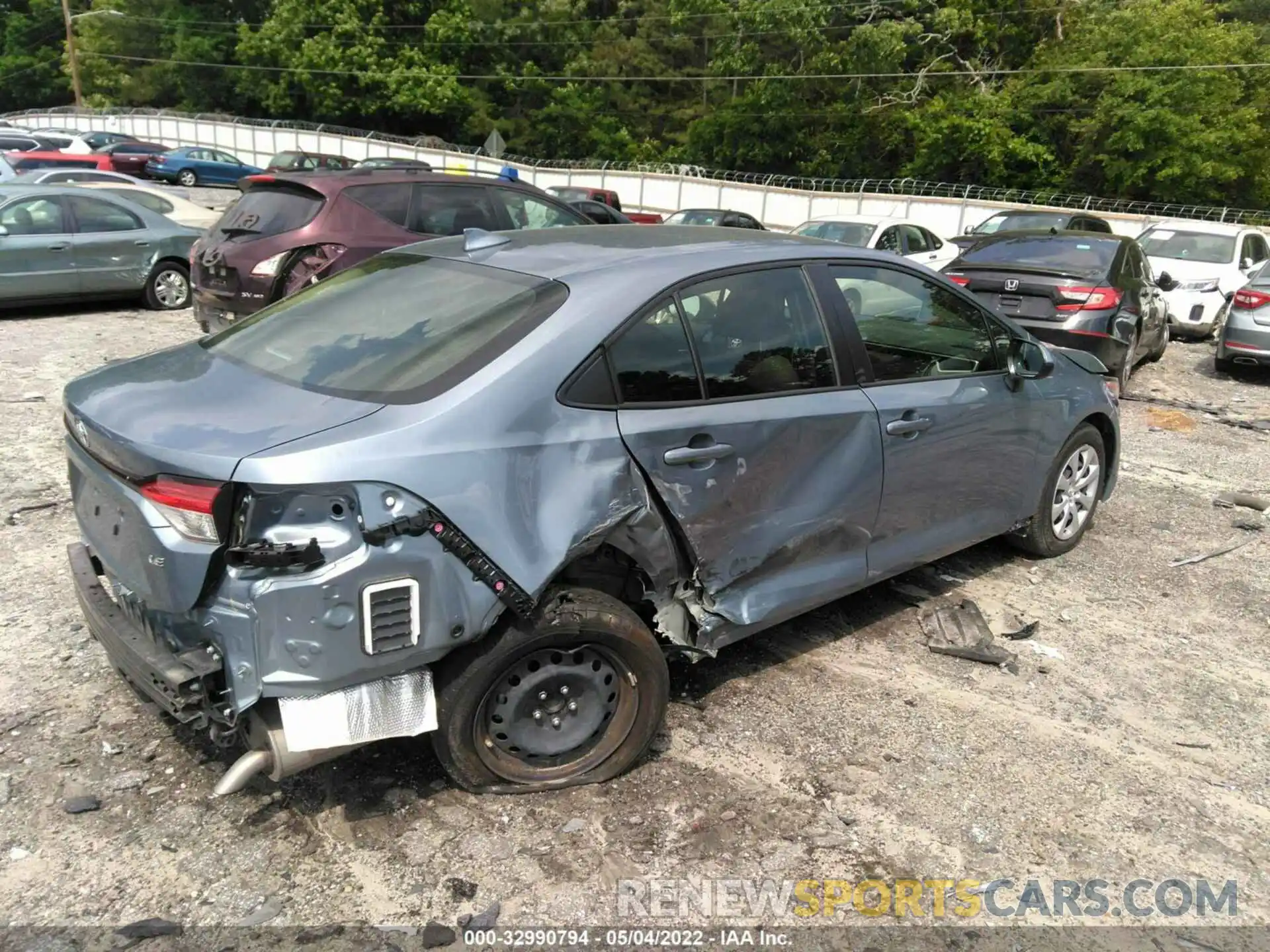 4 Photograph of a damaged car JTDEPMAE4MJ151359 TOYOTA COROLLA 2021