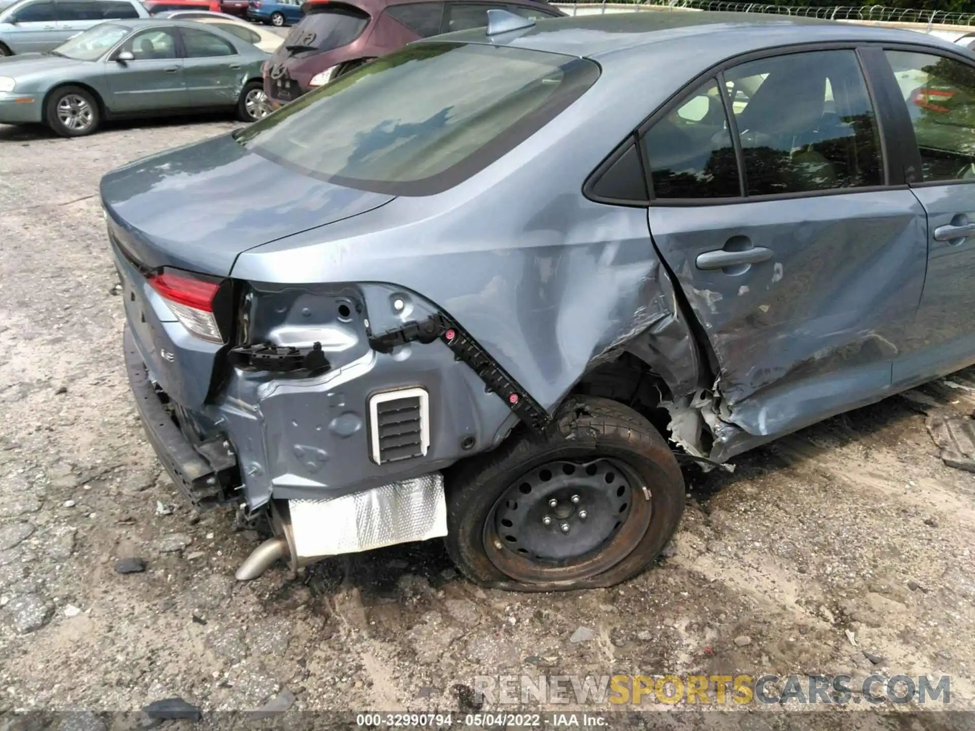 6 Photograph of a damaged car JTDEPMAE4MJ151359 TOYOTA COROLLA 2021