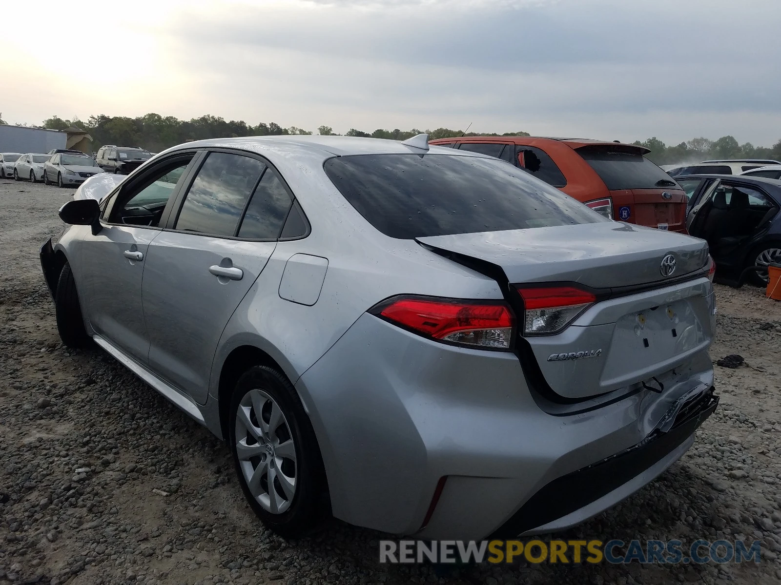 3 Photograph of a damaged car JTDEPMAE4MJ151832 TOYOTA COROLLA 2021