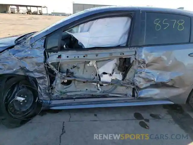 10 Photograph of a damaged car JTDEPMAE4MJ151989 TOYOTA COROLLA 2021