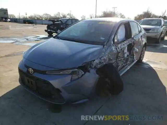 2 Photograph of a damaged car JTDEPMAE4MJ151989 TOYOTA COROLLA 2021