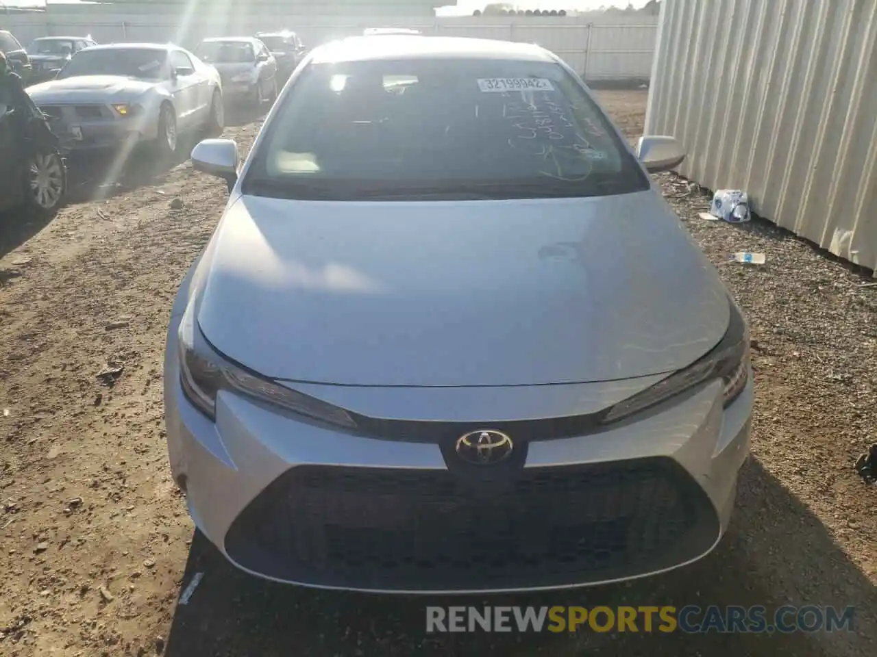 9 Photograph of a damaged car JTDEPMAE4MJ152351 TOYOTA COROLLA 2021