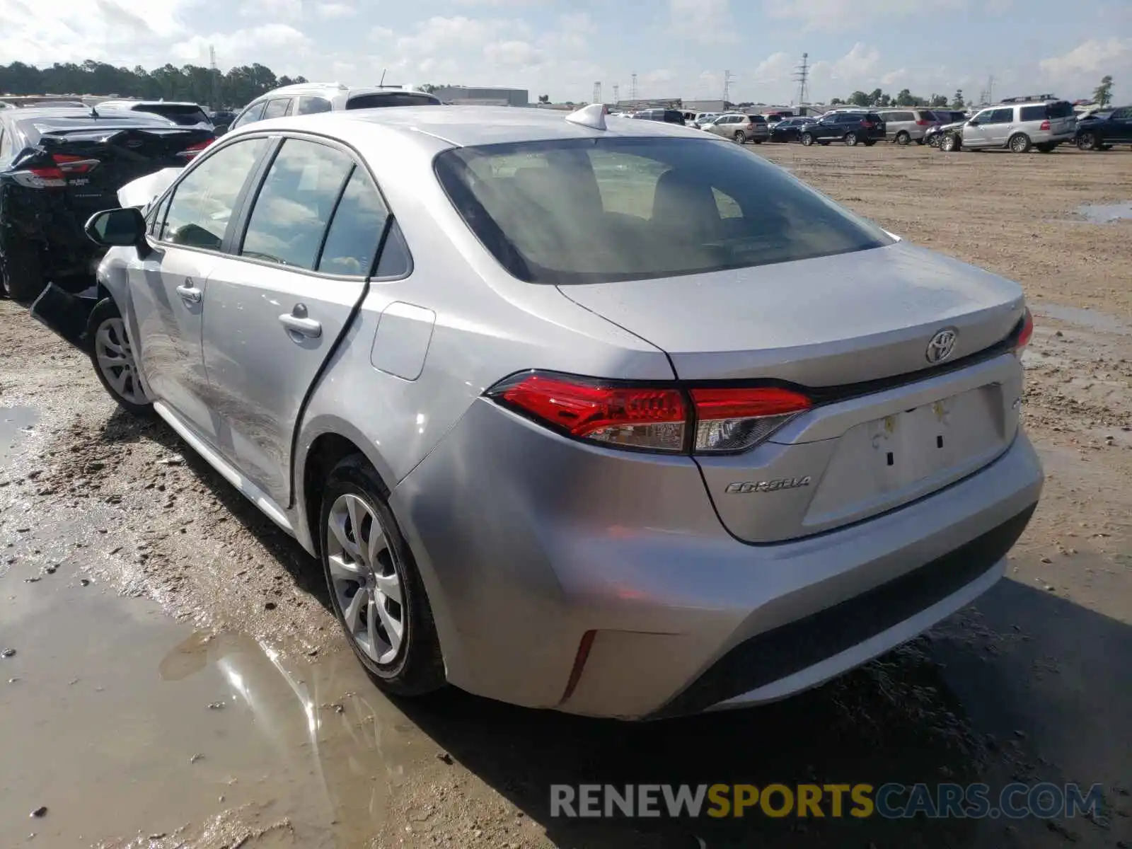 3 Photograph of a damaged car JTDEPMAE4MJ153242 TOYOTA COROLLA 2021