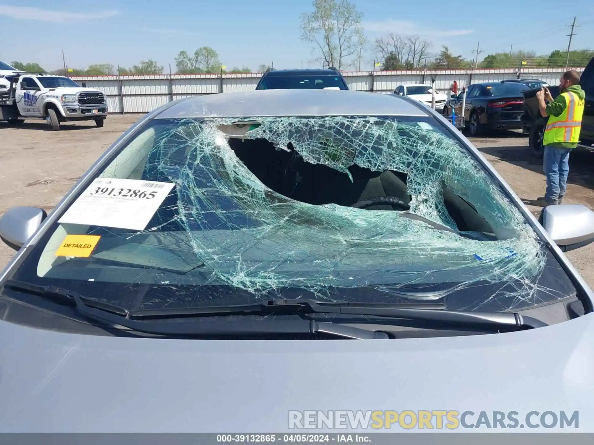 6 Photograph of a damaged car JTDEPMAE4MJ153984 TOYOTA COROLLA 2021