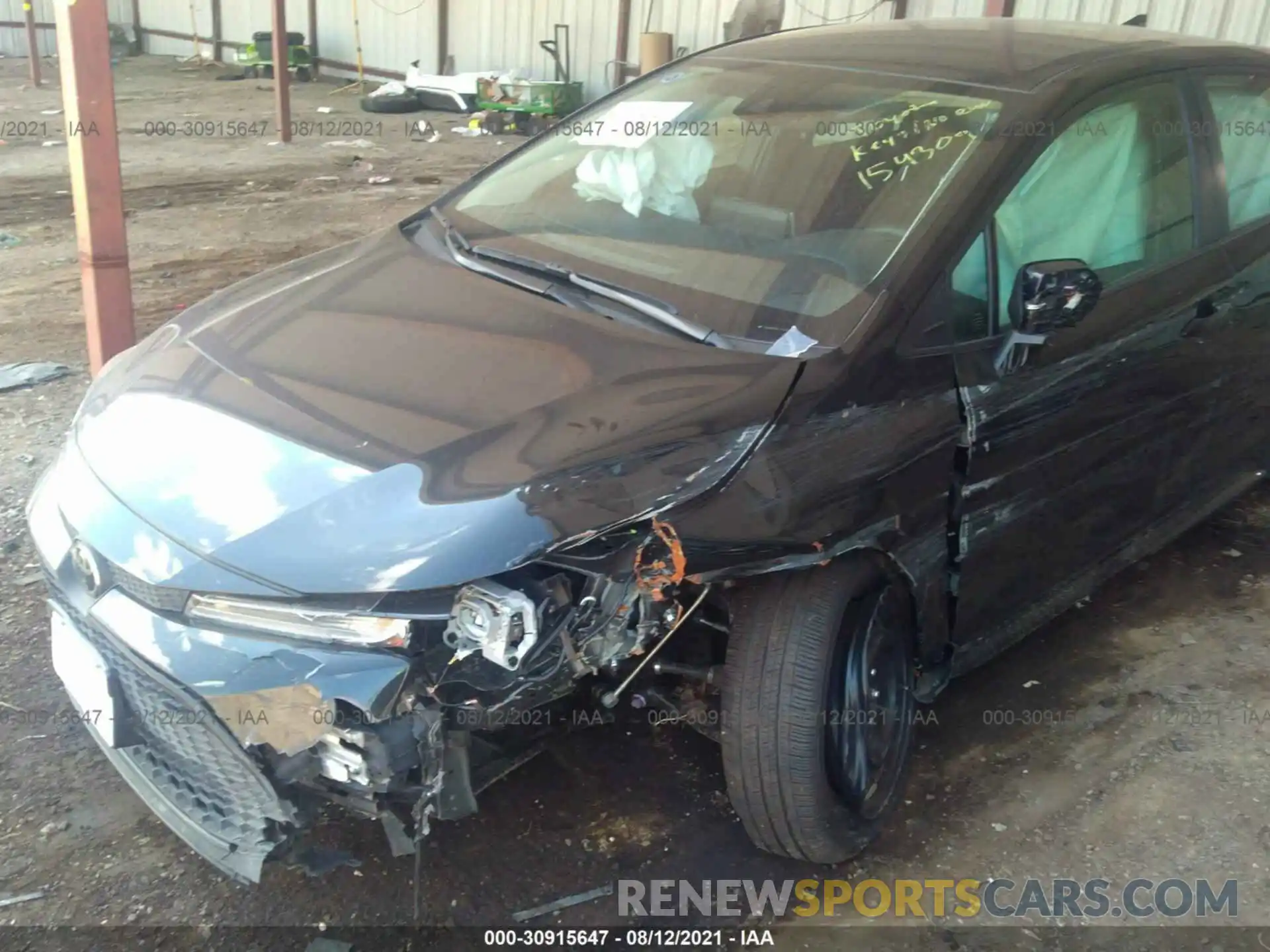 6 Photograph of a damaged car JTDEPMAE4MJ154309 TOYOTA COROLLA 2021