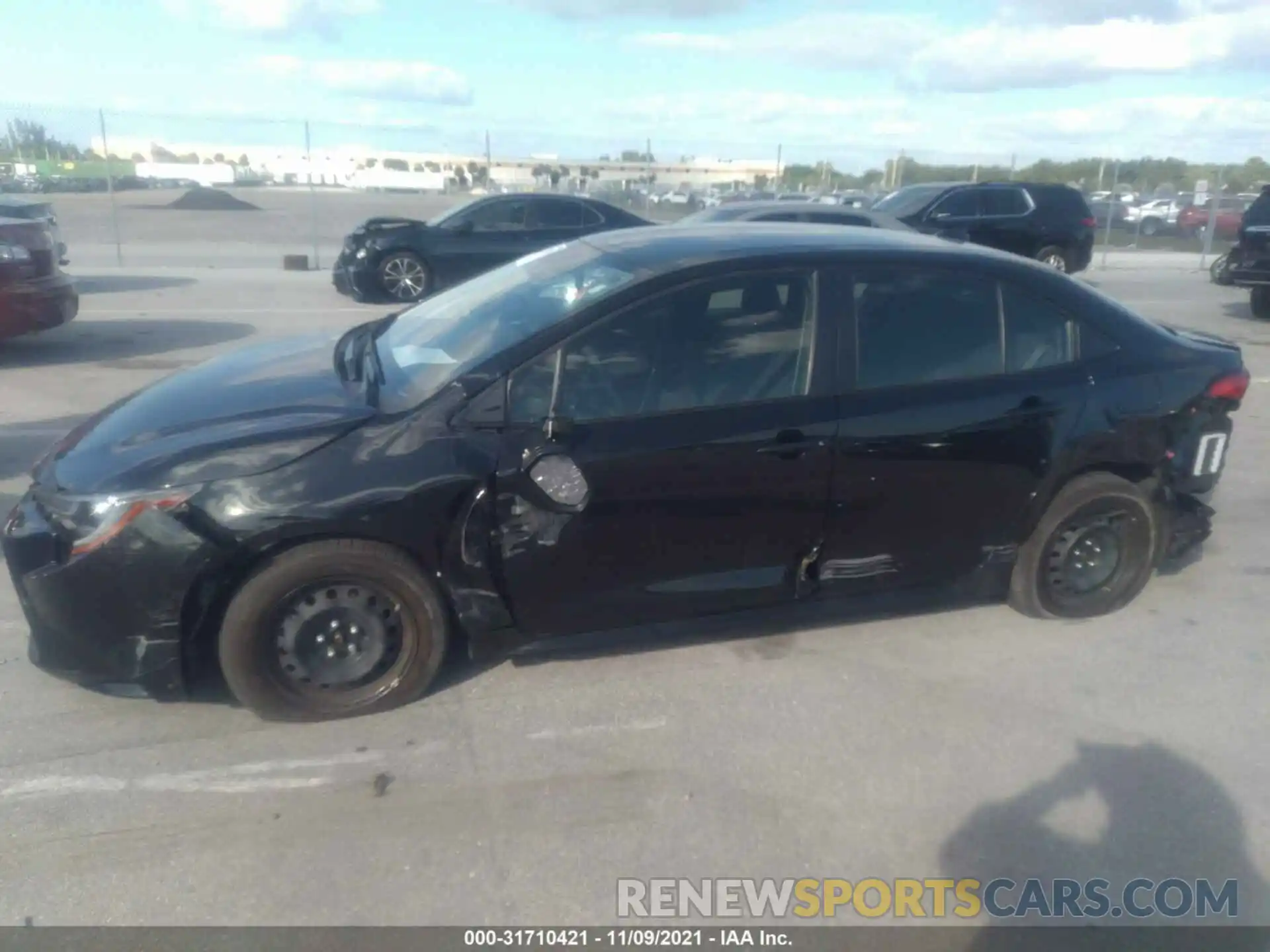 6 Photograph of a damaged car JTDEPMAE4MJ155122 TOYOTA COROLLA 2021