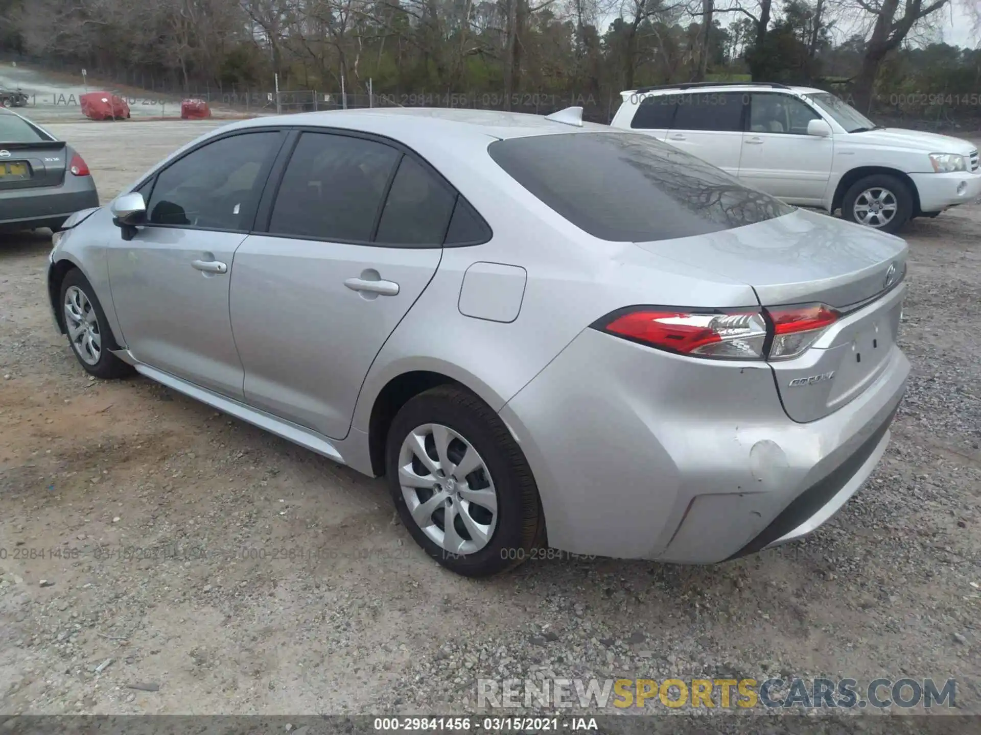 3 Photograph of a damaged car JTDEPMAE4MJ155895 TOYOTA COROLLA 2021