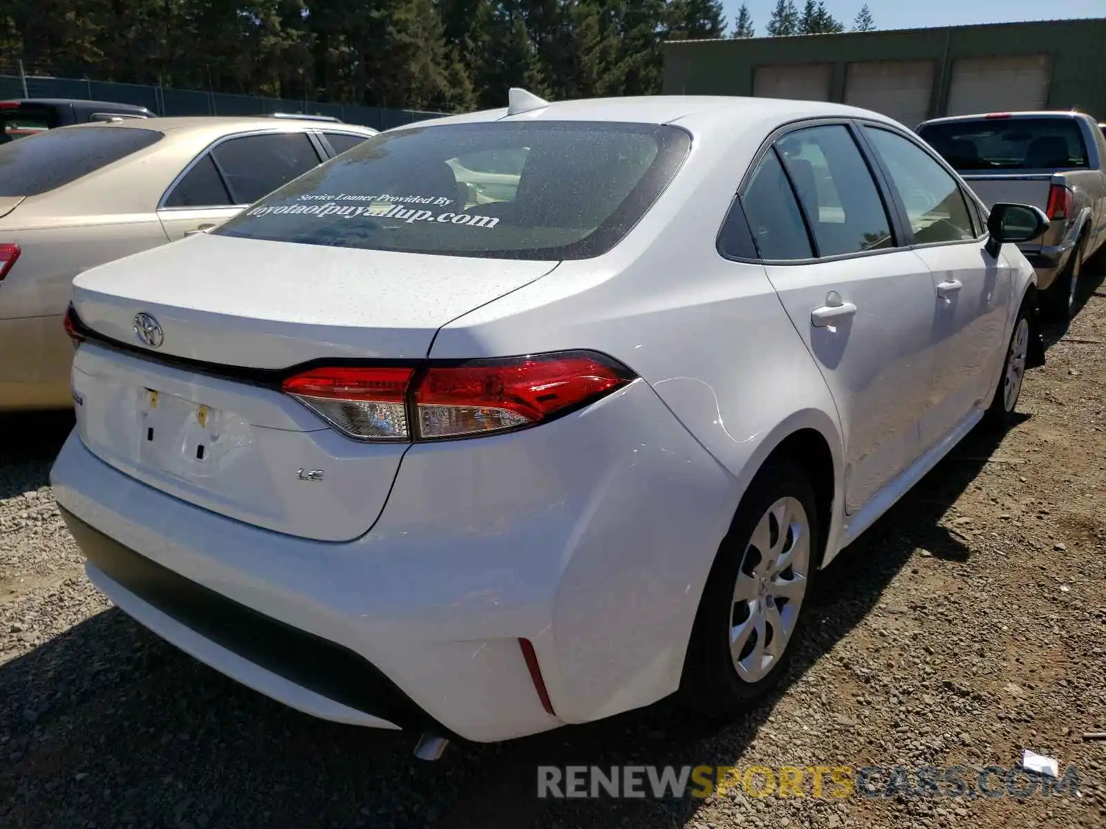 4 Photograph of a damaged car JTDEPMAE4MJ156724 TOYOTA COROLLA 2021