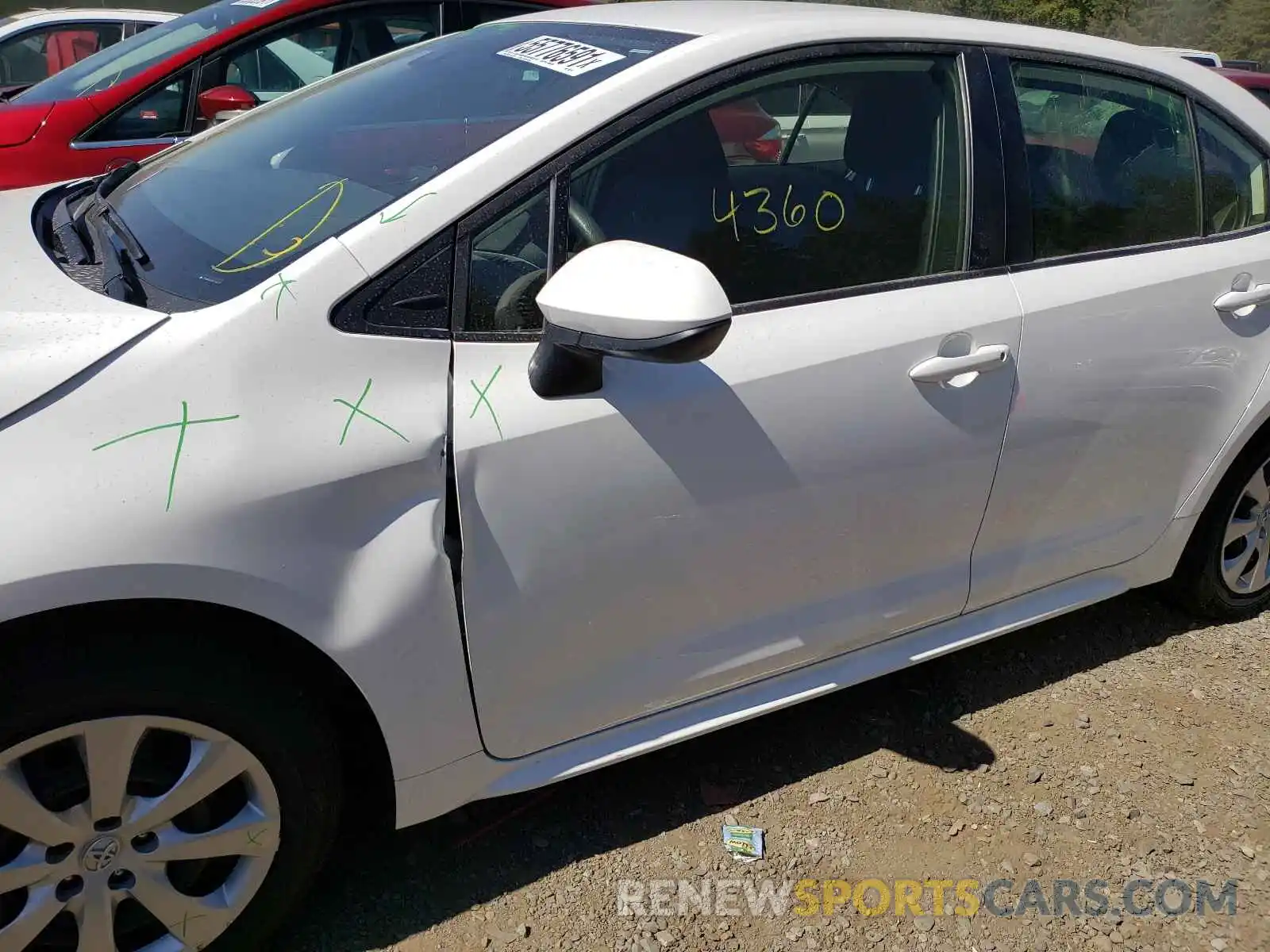 9 Photograph of a damaged car JTDEPMAE4MJ156724 TOYOTA COROLLA 2021