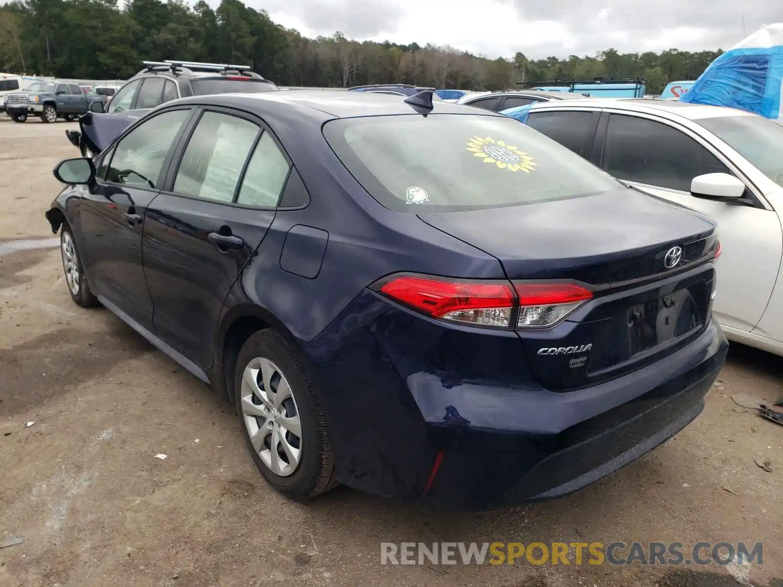 3 Photograph of a damaged car JTDEPMAE4MJ159378 TOYOTA COROLLA 2021