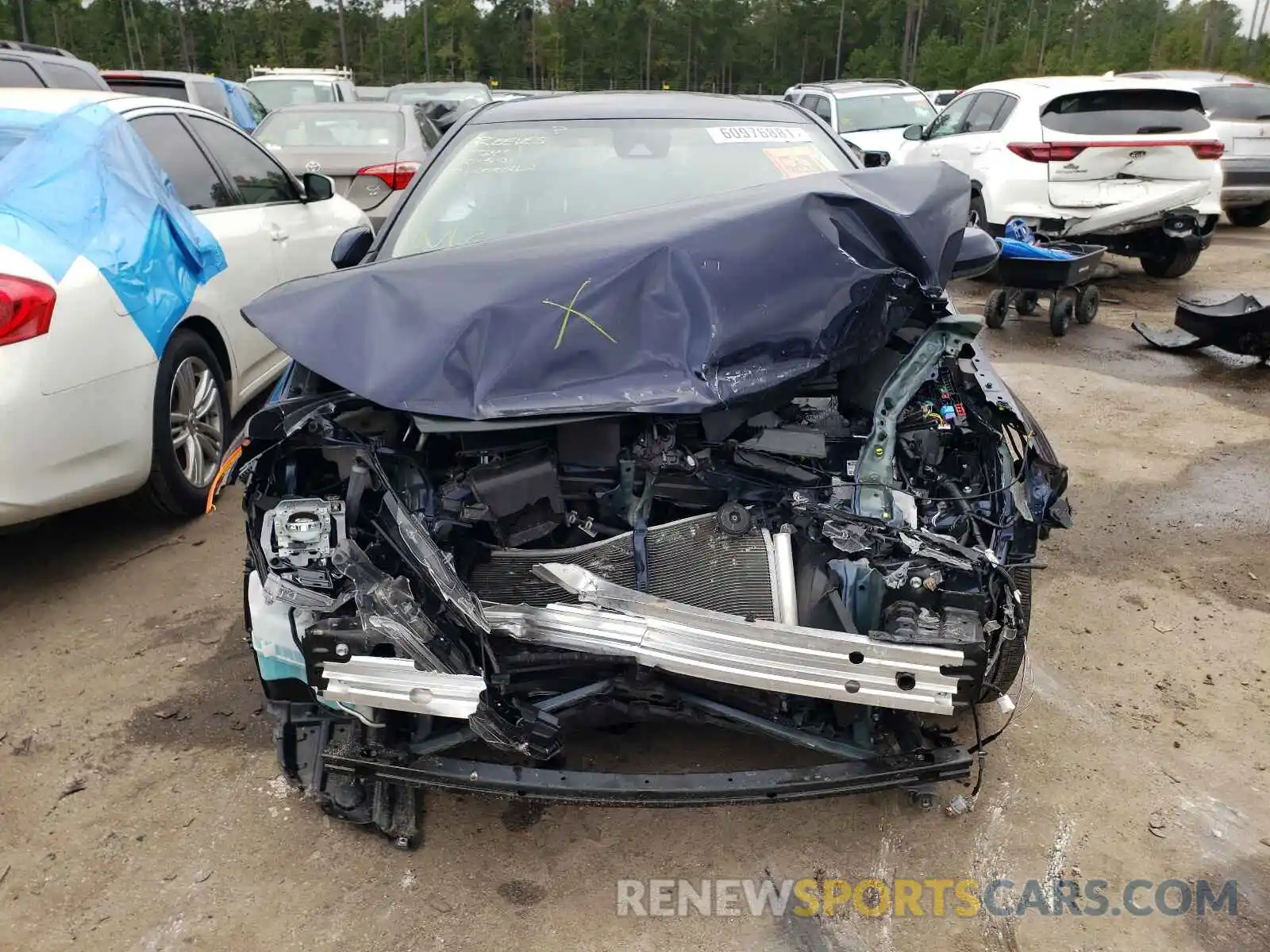 9 Photograph of a damaged car JTDEPMAE4MJ159378 TOYOTA COROLLA 2021