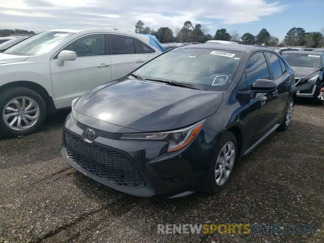 2 Photograph of a damaged car JTDEPMAE4MJ160112 TOYOTA COROLLA 2021