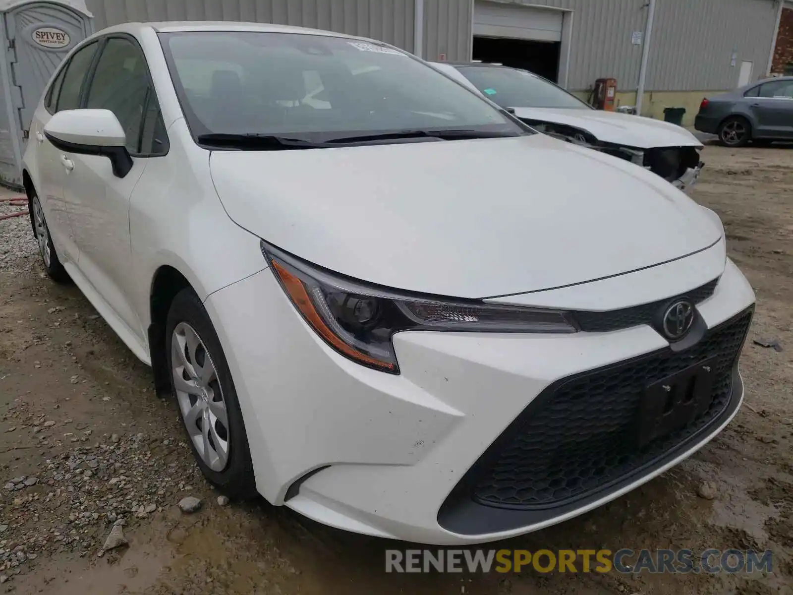 1 Photograph of a damaged car JTDEPMAE4MJ160711 TOYOTA COROLLA 2021