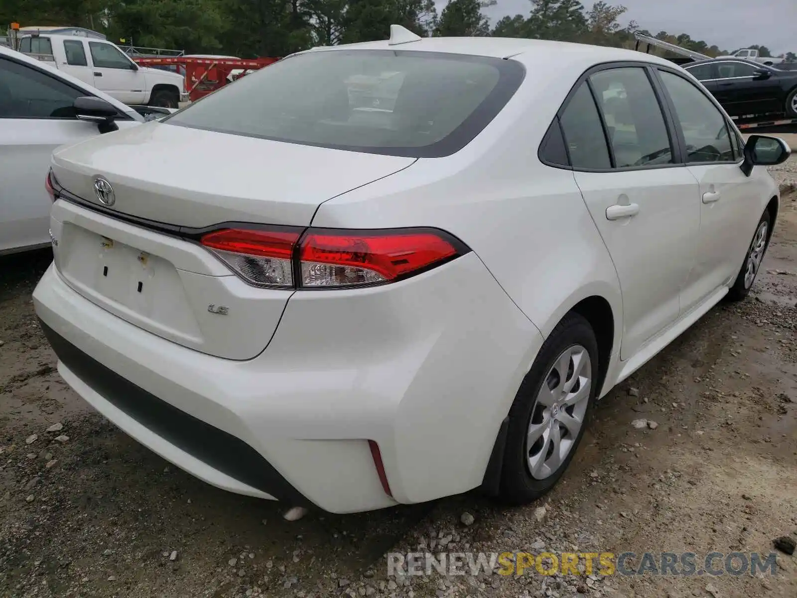 4 Photograph of a damaged car JTDEPMAE4MJ160711 TOYOTA COROLLA 2021