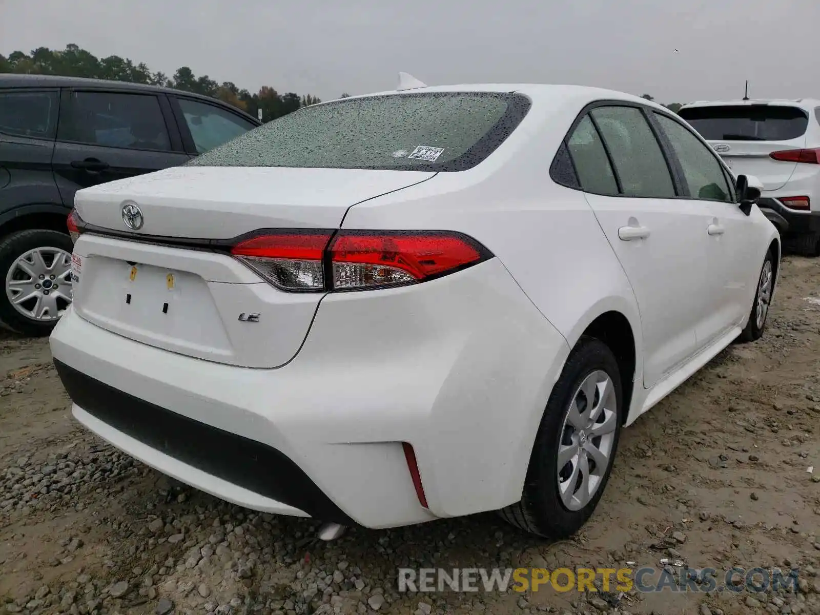 4 Photograph of a damaged car JTDEPMAE4MJ162507 TOYOTA COROLLA 2021