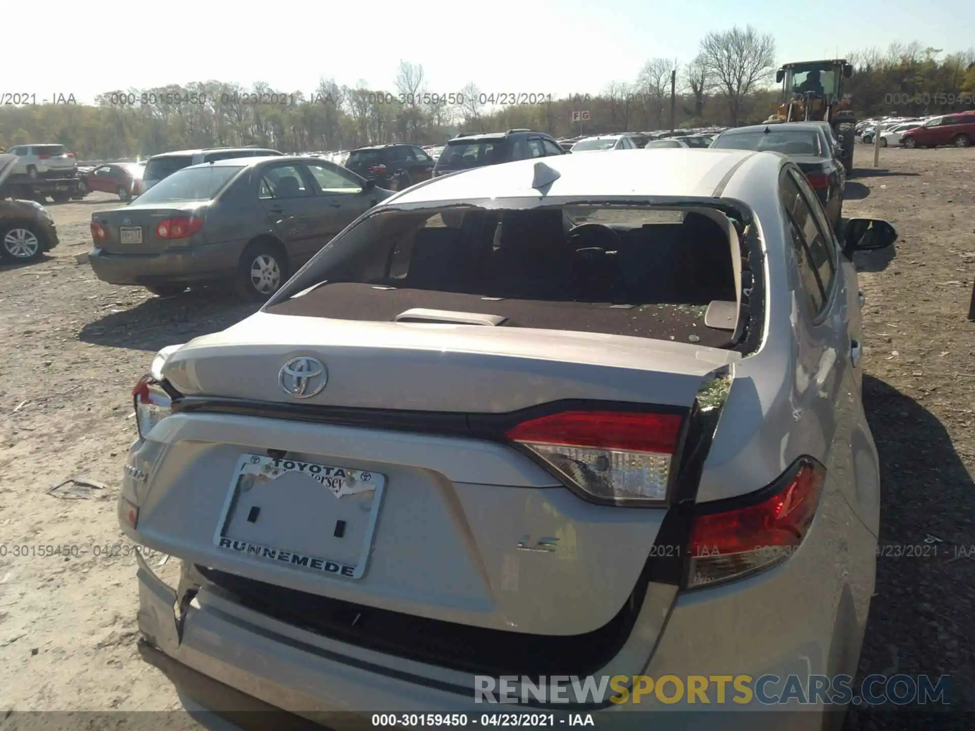 6 Photograph of a damaged car JTDEPMAE4MJ164001 TOYOTA COROLLA 2021