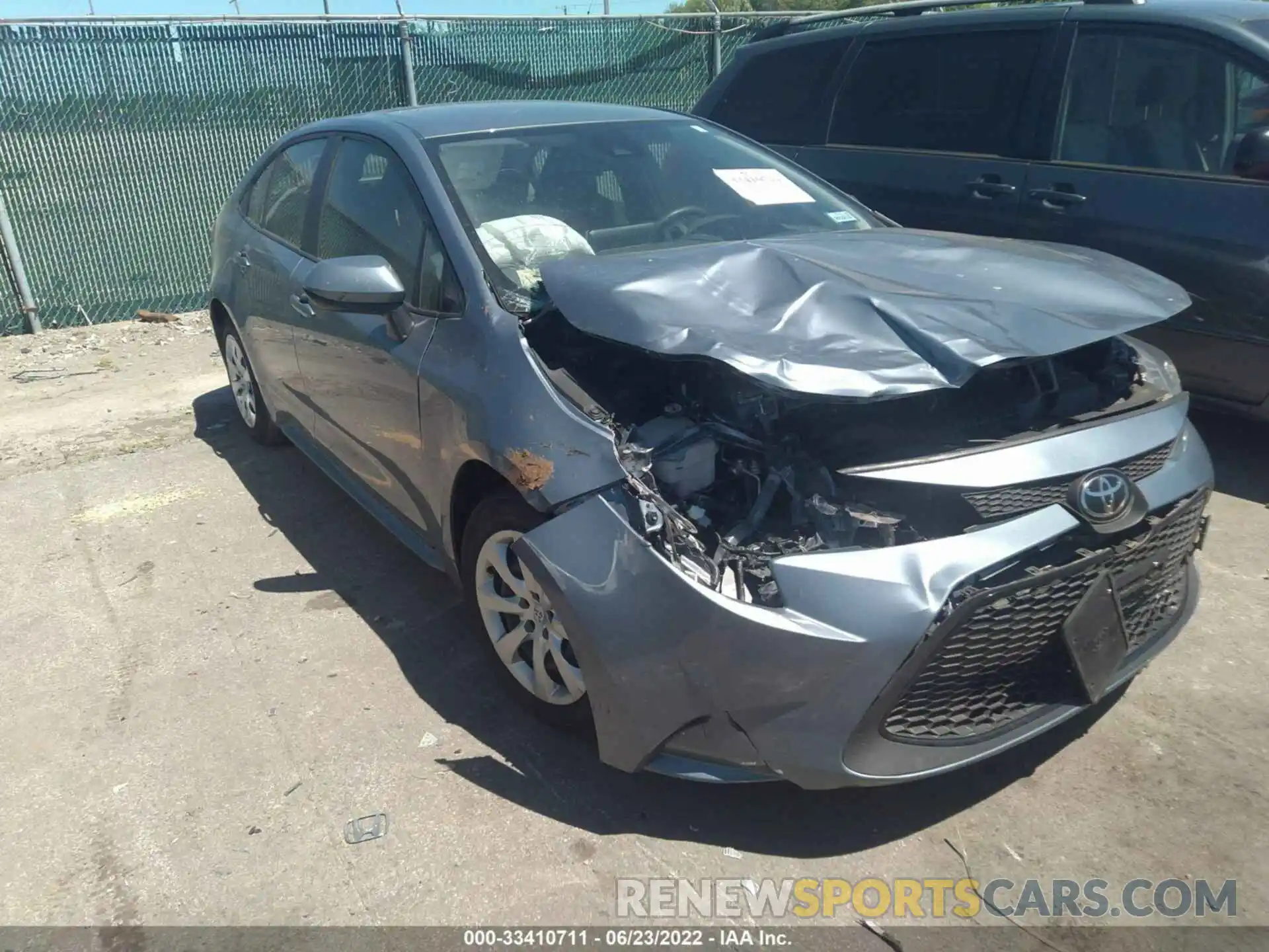 6 Photograph of a damaged car JTDEPMAE4MJ167125 TOYOTA COROLLA 2021