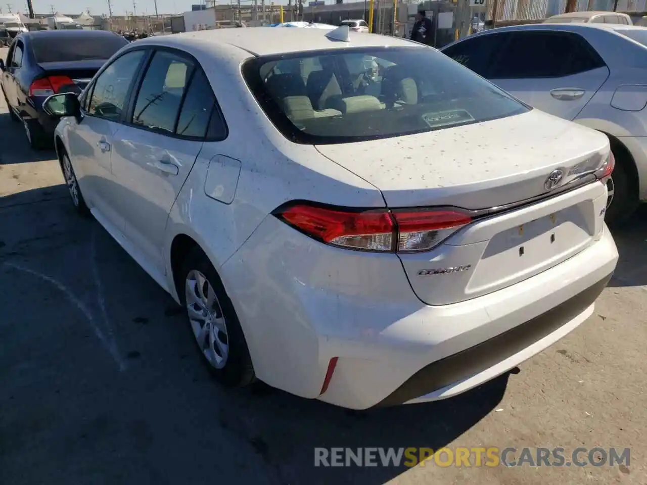 3 Photograph of a damaged car JTDEPMAE4MJ168629 TOYOTA COROLLA 2021