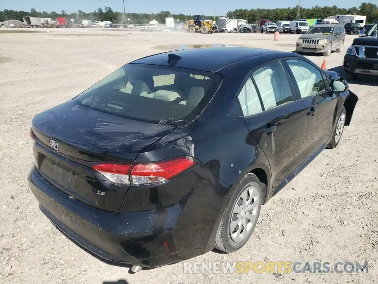 4 Photograph of a damaged car JTDEPMAE4MJ170171 TOYOTA COROLLA 2021