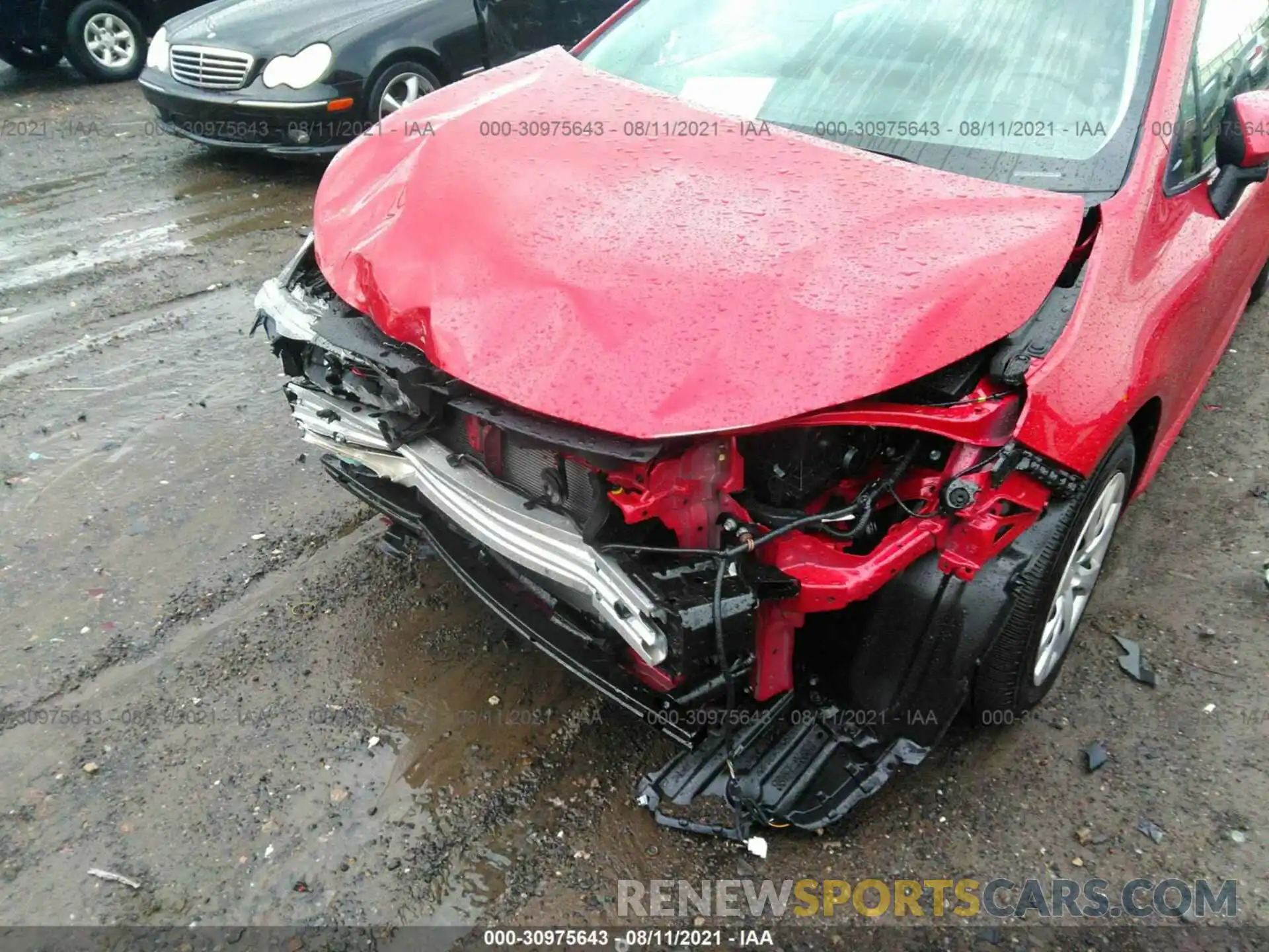 6 Photograph of a damaged car JTDEPMAE4MJ170543 TOYOTA COROLLA 2021