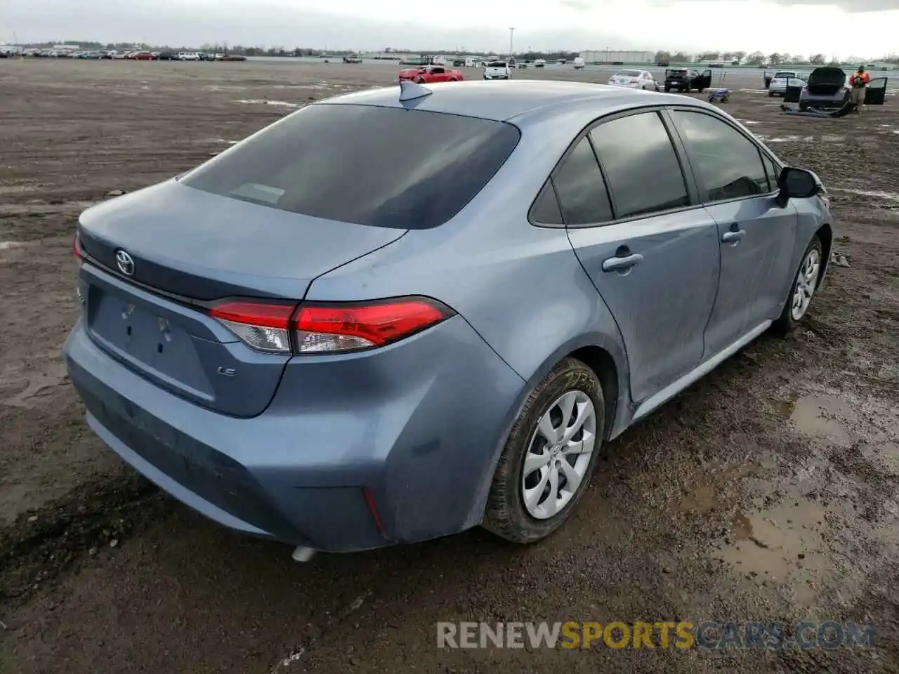 4 Photograph of a damaged car JTDEPMAE4MJ172602 TOYOTA COROLLA 2021