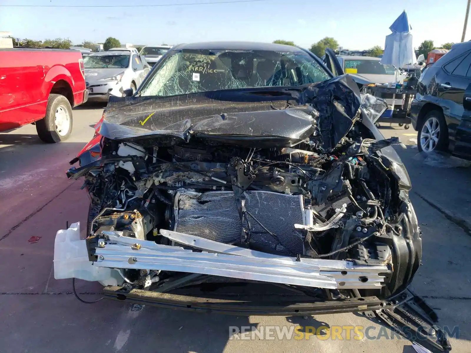 9 Photograph of a damaged car JTDEPMAE4MJ172678 TOYOTA COROLLA 2021