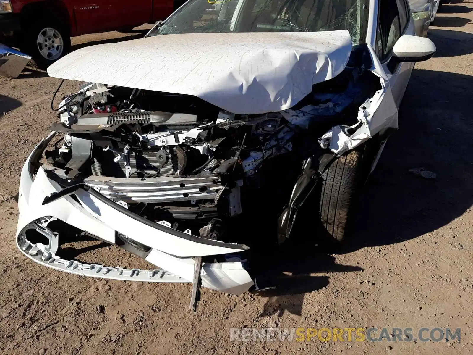 9 Photograph of a damaged car JTDEPMAE4MJ173765 TOYOTA COROLLA 2021