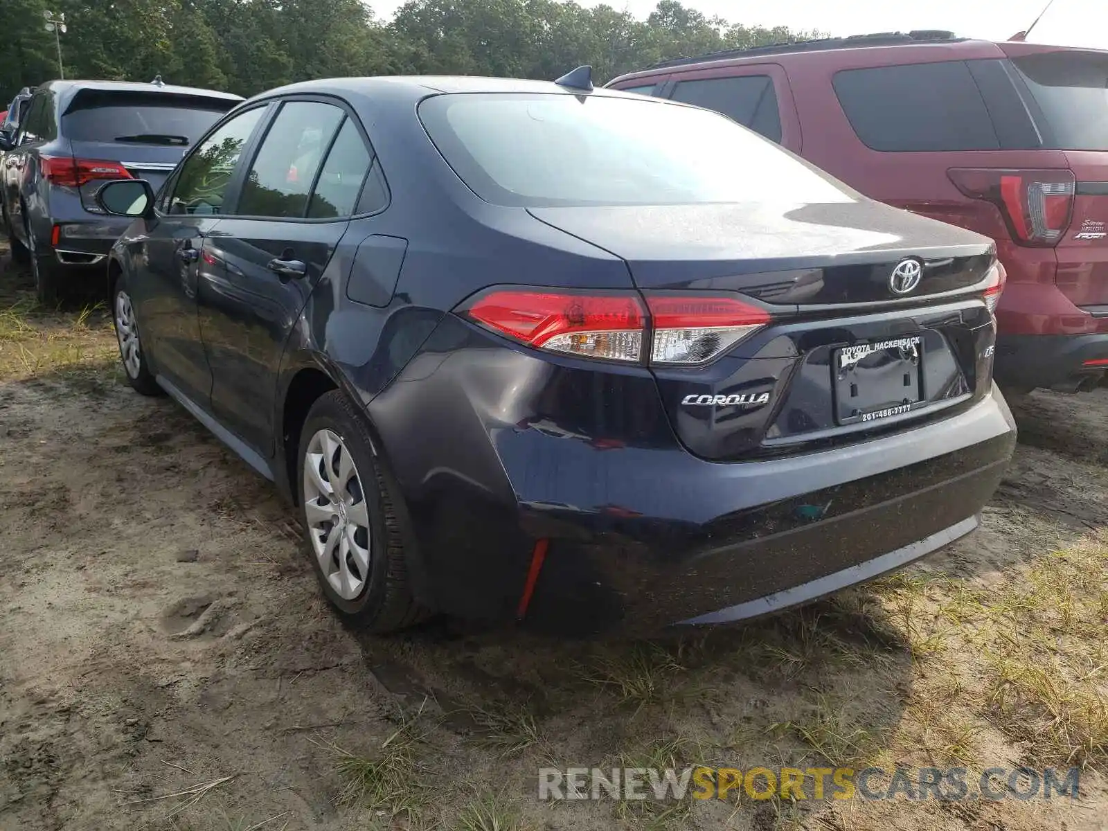 3 Photograph of a damaged car JTDEPMAE4MJ174429 TOYOTA COROLLA 2021