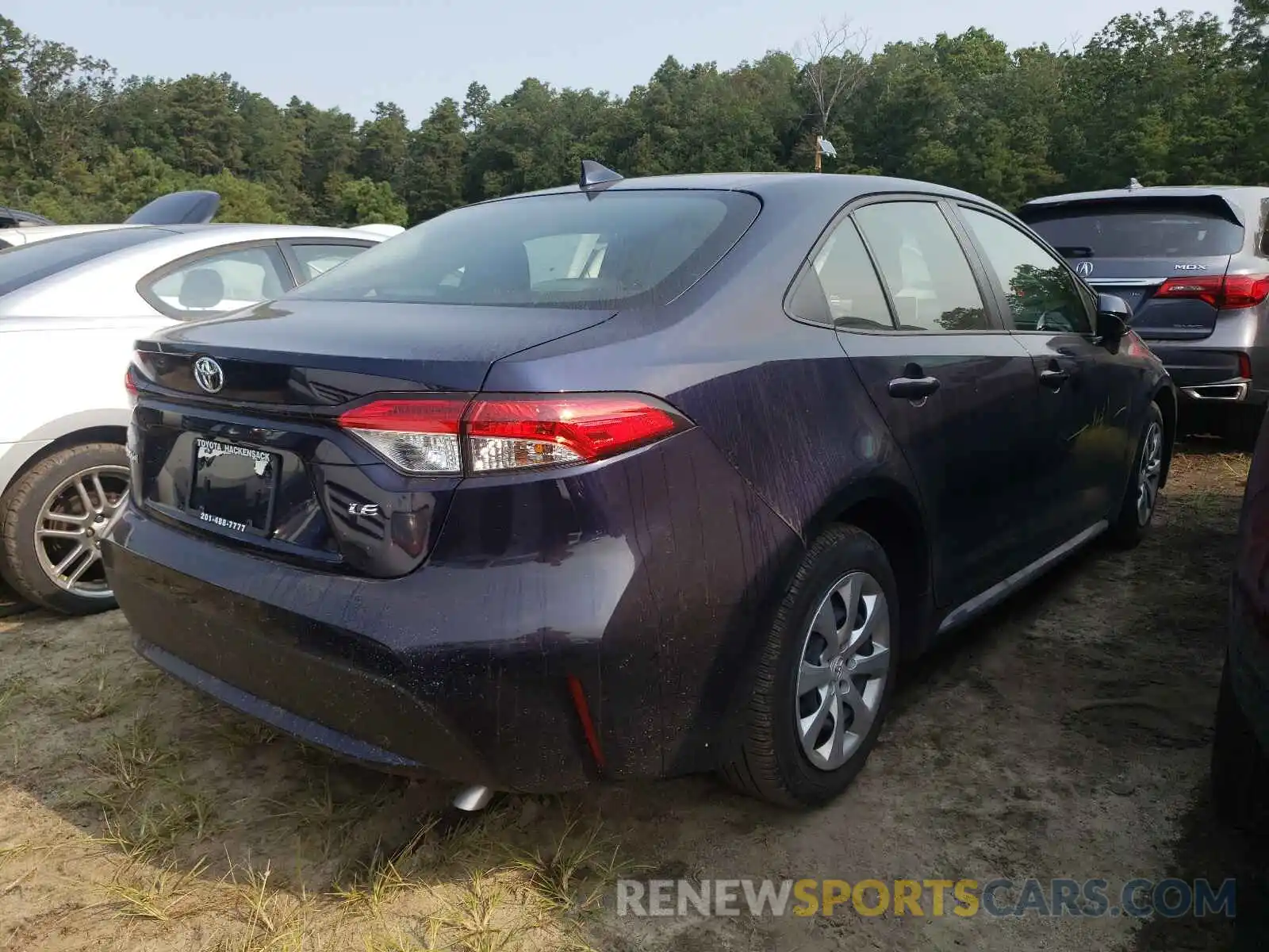 4 Photograph of a damaged car JTDEPMAE4MJ174429 TOYOTA COROLLA 2021