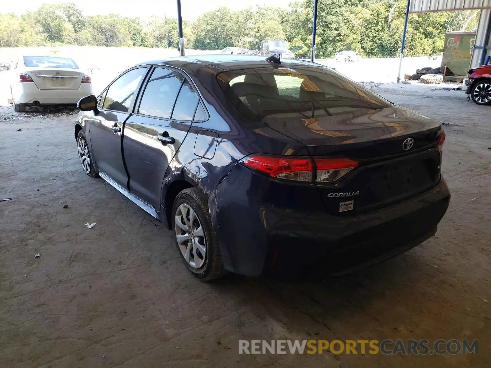 3 Photograph of a damaged car JTDEPMAE4MJ175452 TOYOTA COROLLA 2021