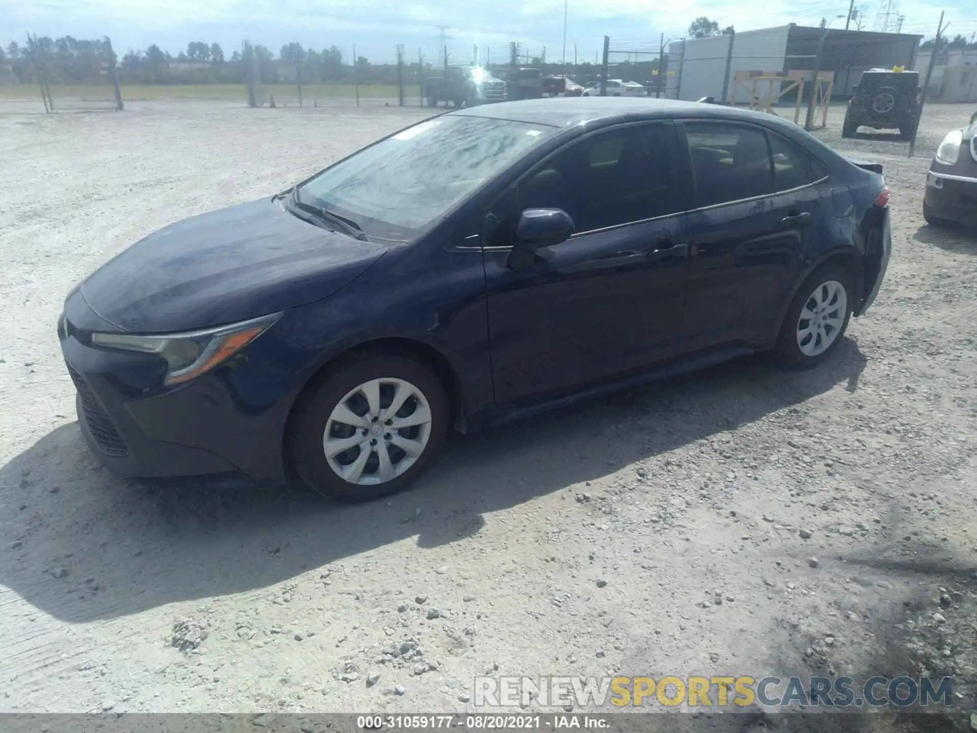 2 Photograph of a damaged car JTDEPMAE4MJ176813 TOYOTA COROLLA 2021