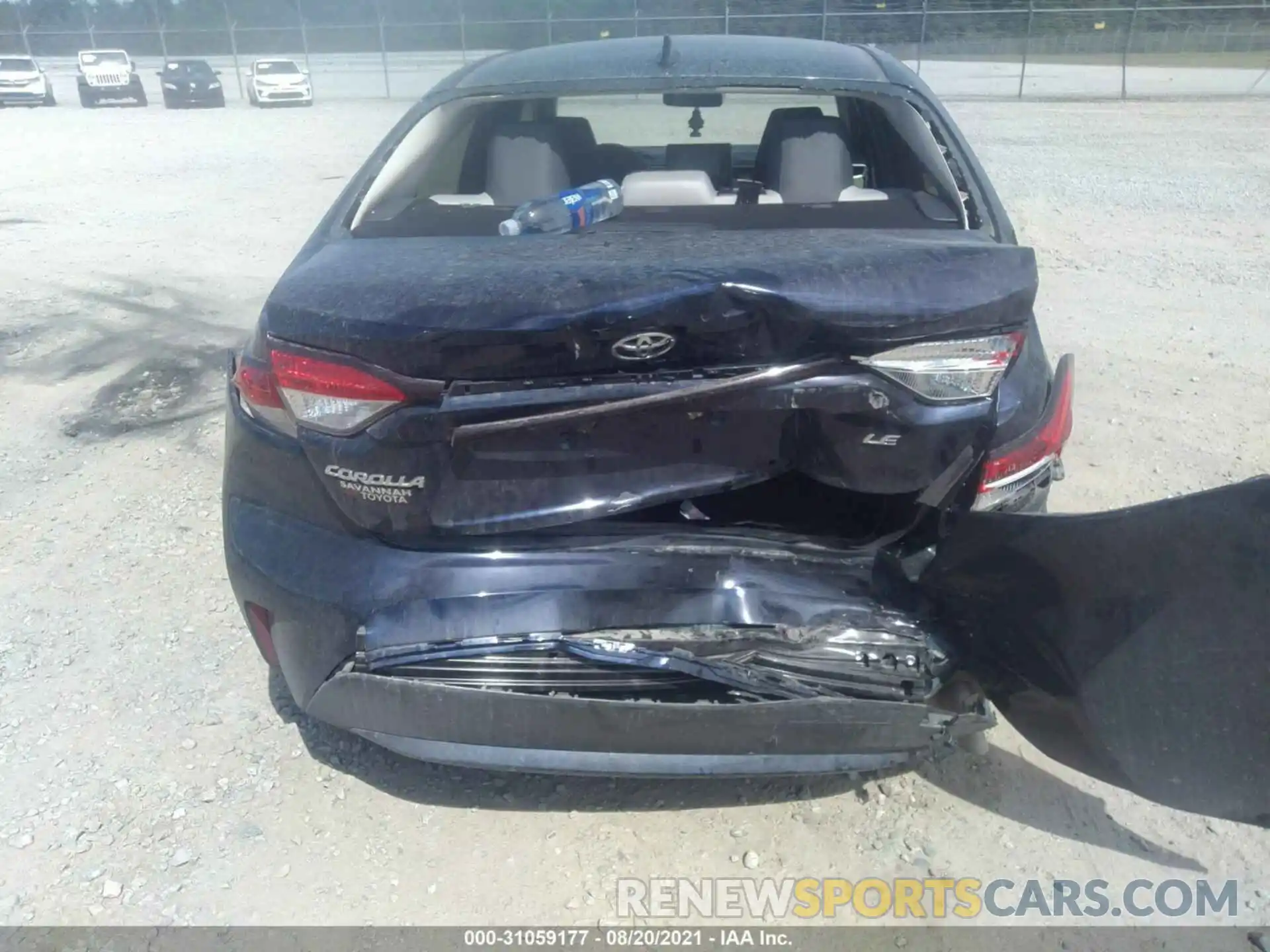 6 Photograph of a damaged car JTDEPMAE4MJ176813 TOYOTA COROLLA 2021