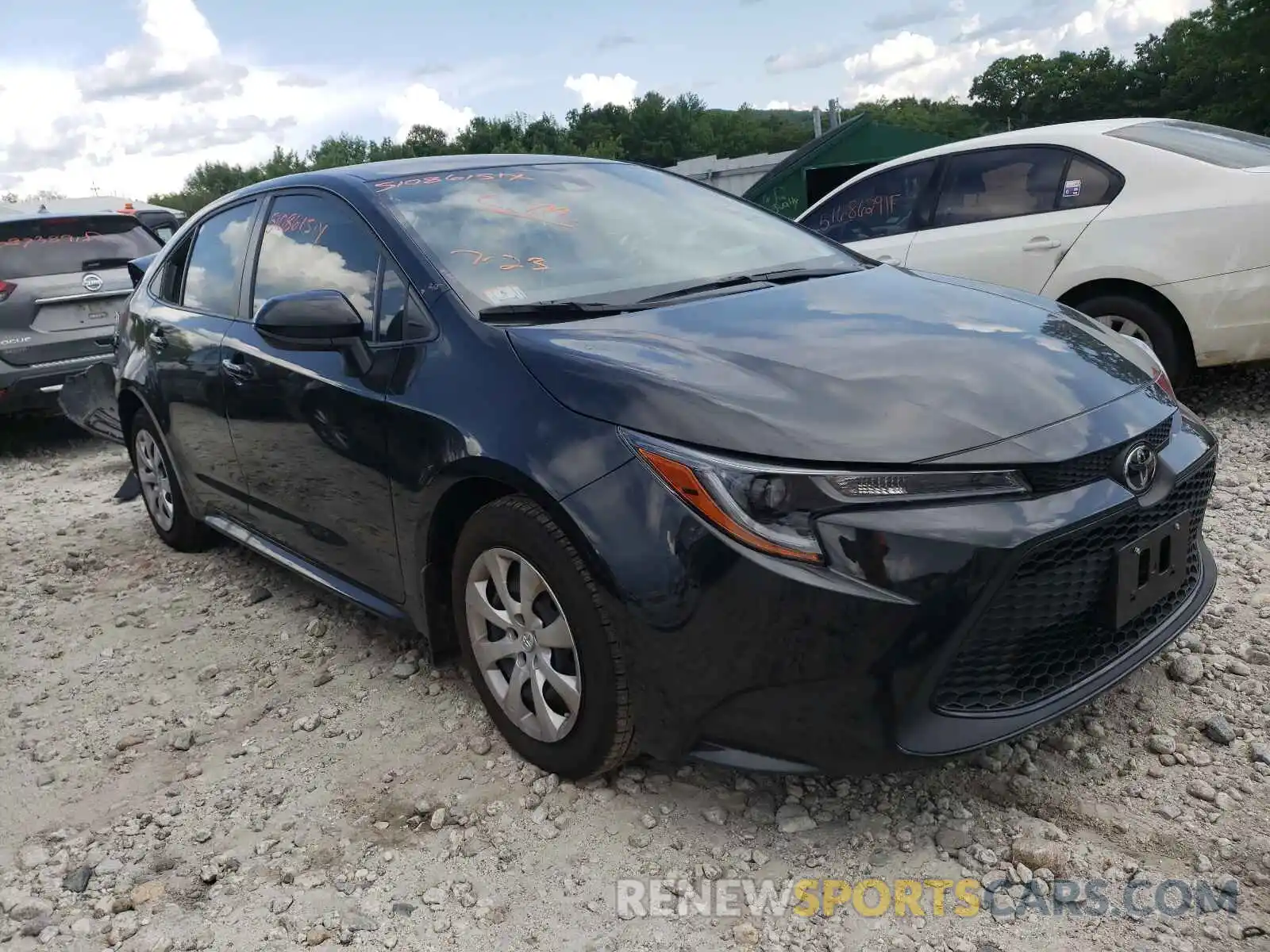 1 Photograph of a damaged car JTDEPMAE4MJ177668 TOYOTA COROLLA 2021