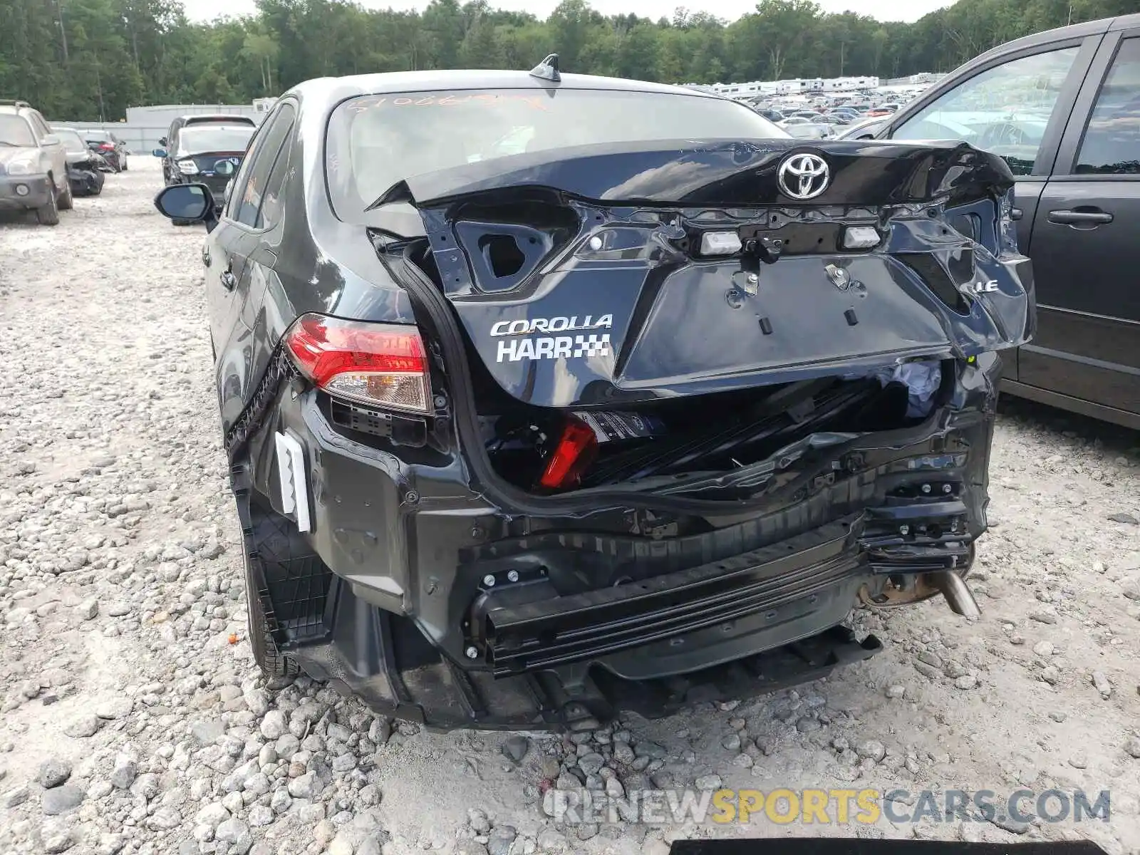 9 Photograph of a damaged car JTDEPMAE4MJ177668 TOYOTA COROLLA 2021