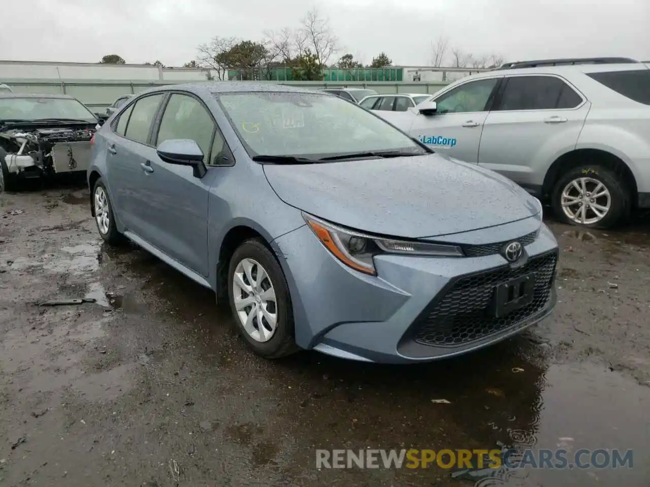 1 Photograph of a damaged car JTDEPMAE4MJ178576 TOYOTA COROLLA 2021