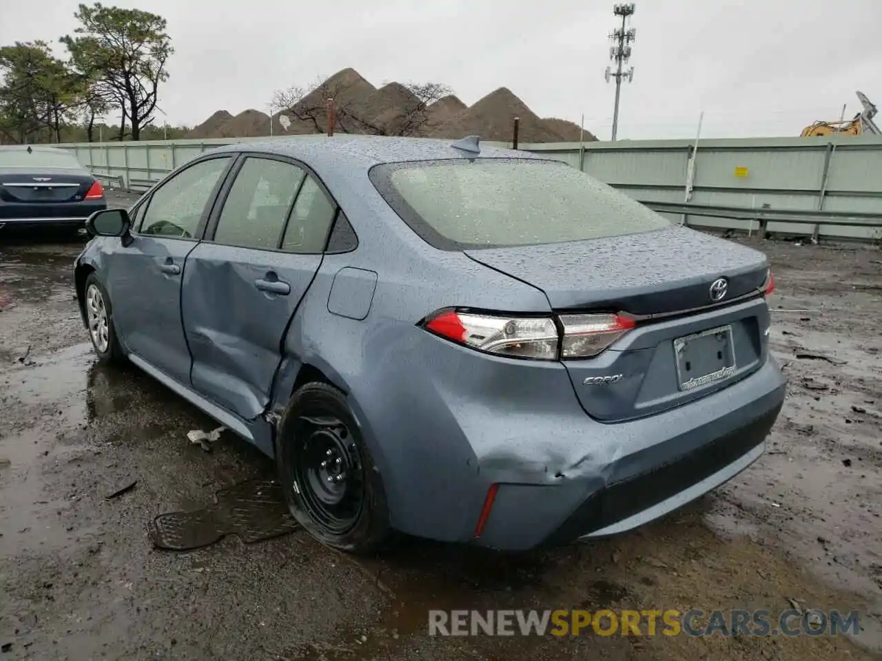 3 Photograph of a damaged car JTDEPMAE4MJ178576 TOYOTA COROLLA 2021