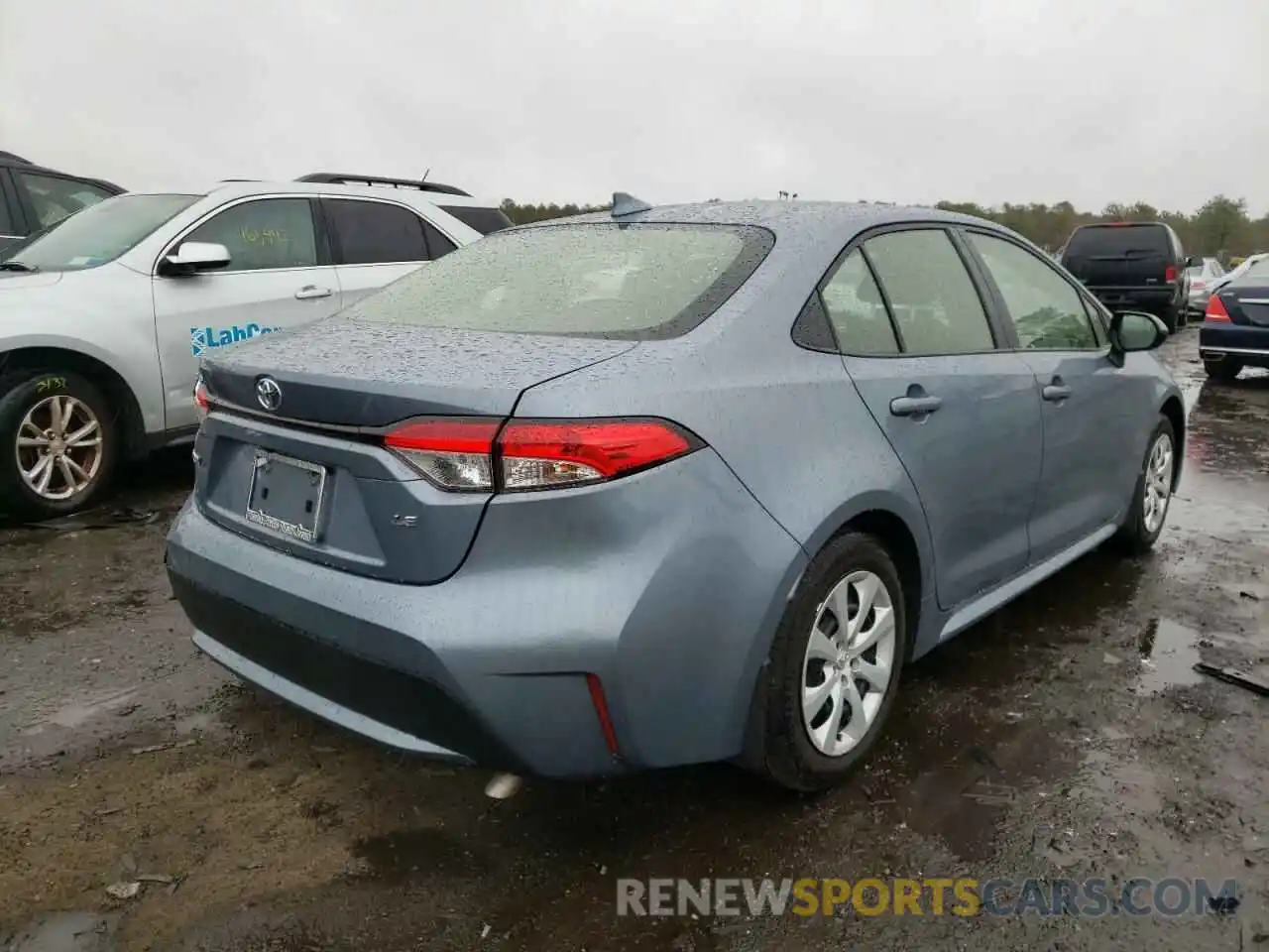 4 Photograph of a damaged car JTDEPMAE4MJ178576 TOYOTA COROLLA 2021