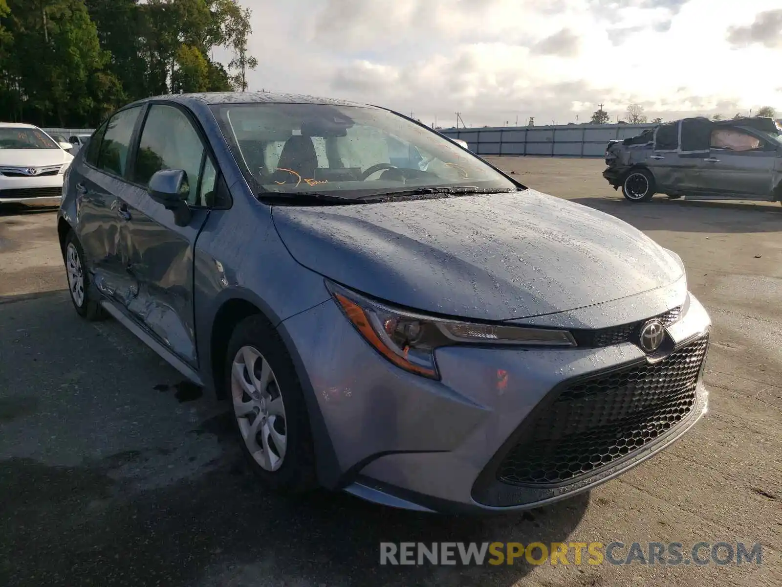 1 Photograph of a damaged car JTDEPMAE4MJ178626 TOYOTA COROLLA 2021